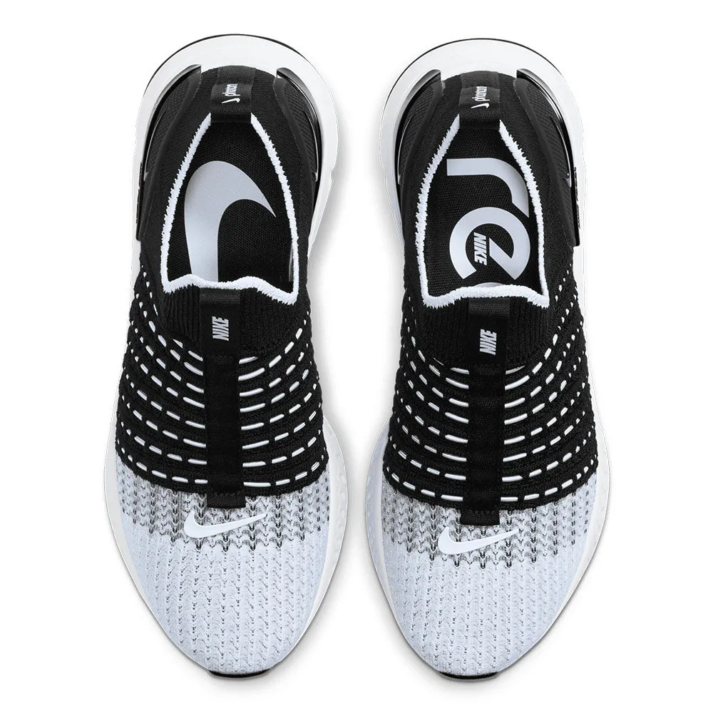 running in a dock area shoes Nike Women's React Phantom Run Flyknit 2 Road Running Shoes