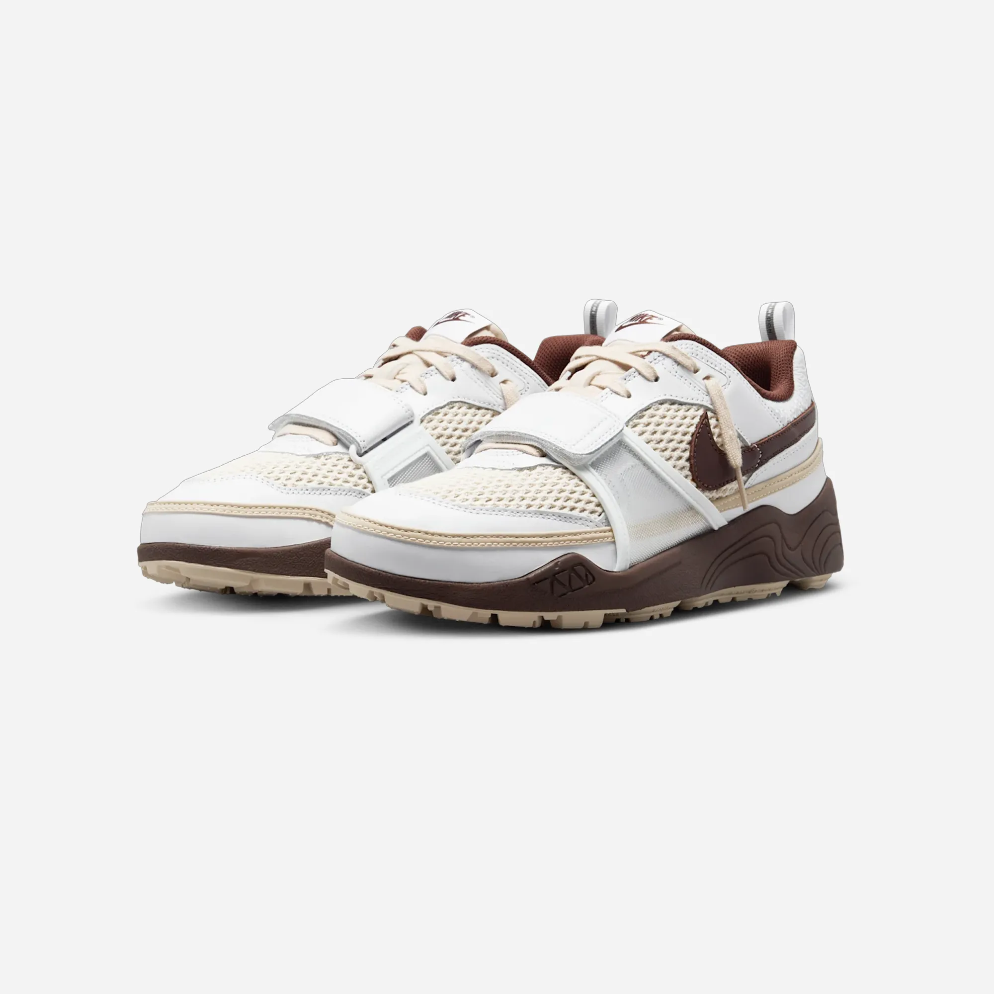 Nike Zoom Field Jaxx Travis Scott Light Chocolate Ankle Collar Padding