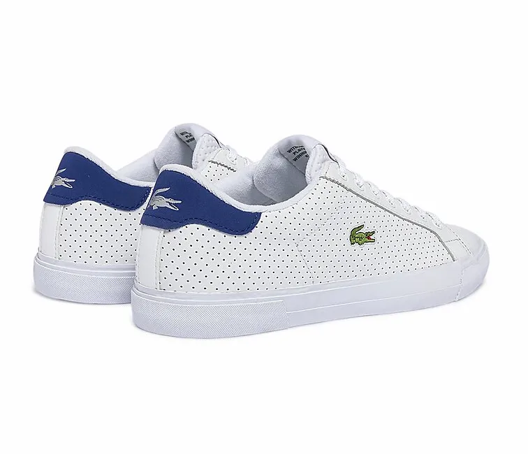 Men's Lacoste Lerond Plus 0722 (White/Blue) Daily Mood