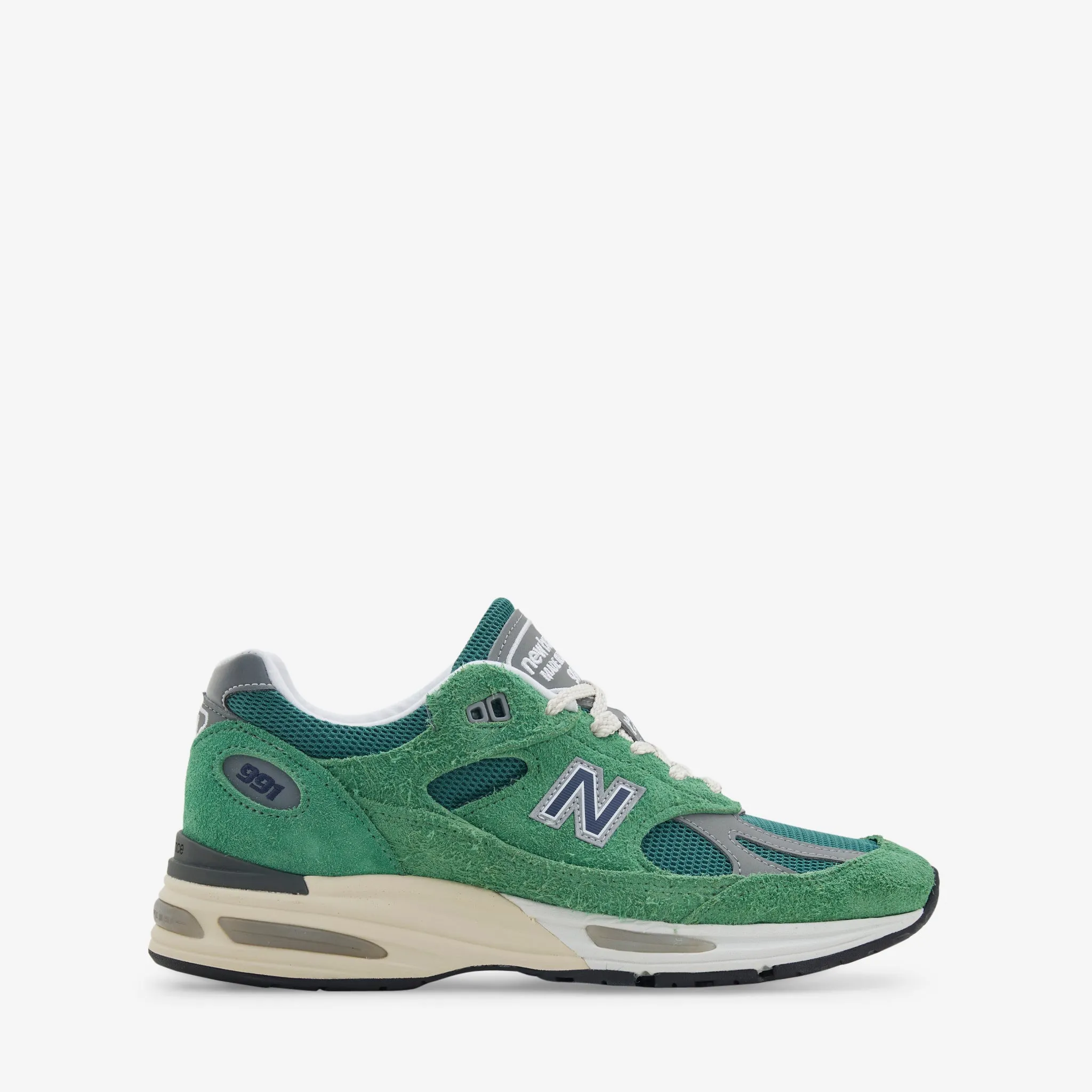 Made in UK 991v2 Mineral Green | Comfrey | Moon Mist Eco Wear