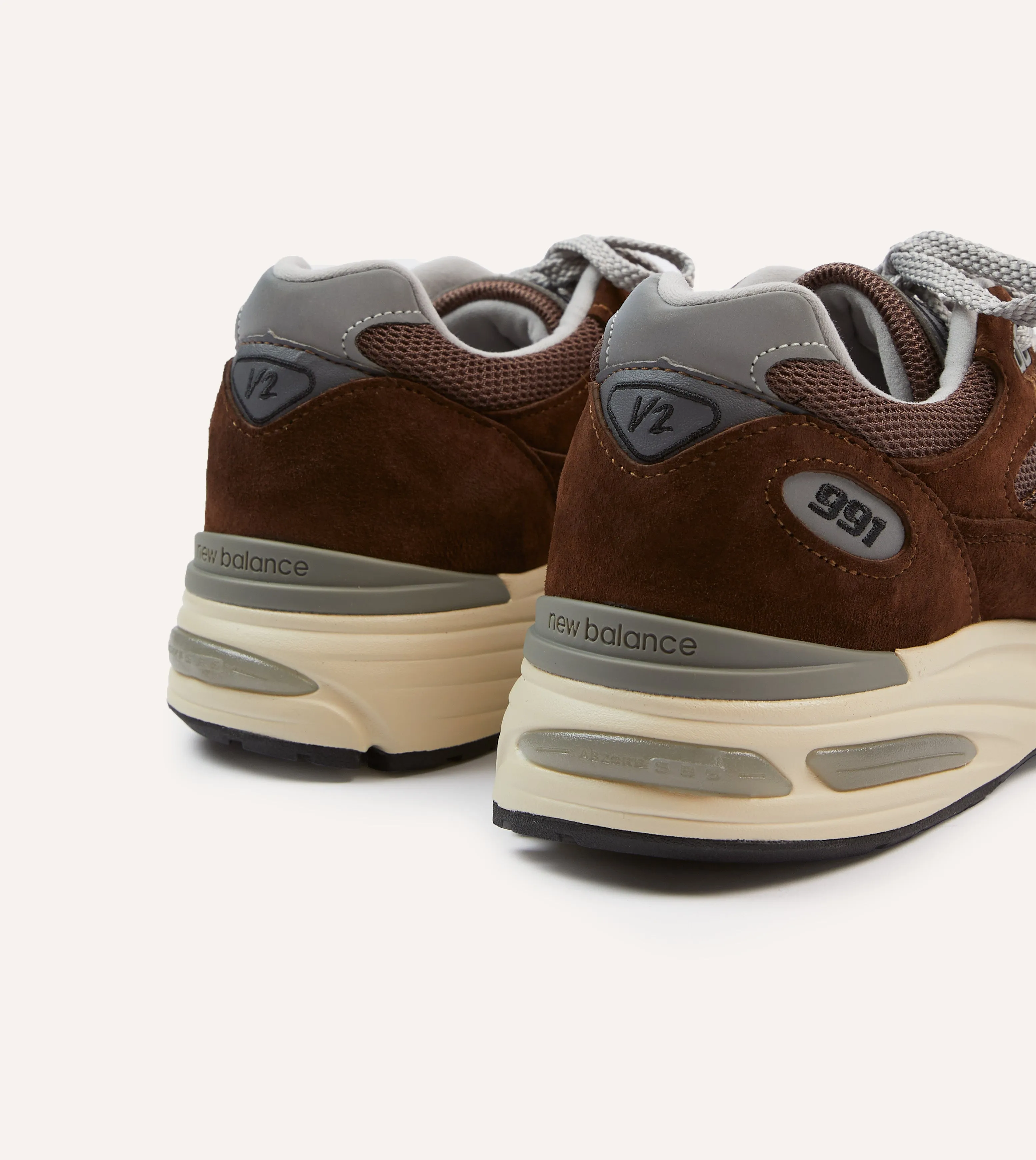kids - style New Balance Pinecone Made in UK 991v2 Trainers