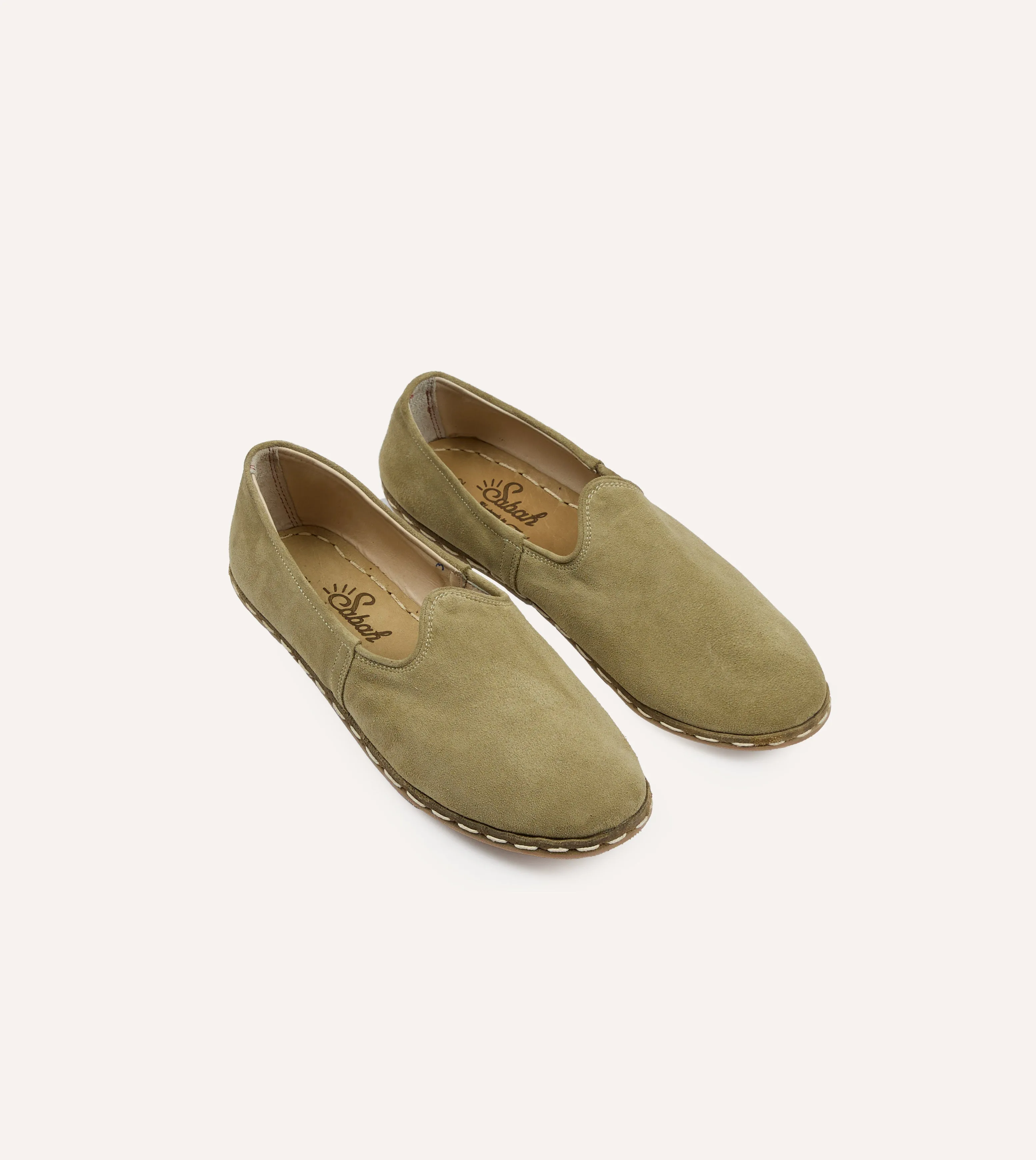 Smart Ease Sabah Olio Olive Suede Shoes