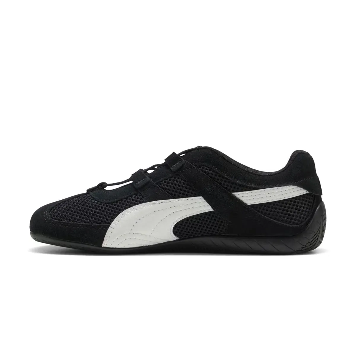 Wmns Speedcat Go 'Black White' Cushioned Base Busy Professionals Park Step