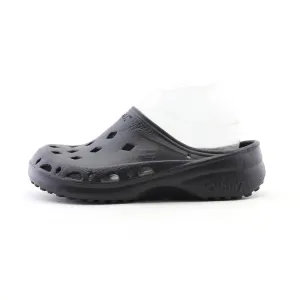 NOTHINZ CLOG - BLACK Stretchable Upper Anti Slip Edge