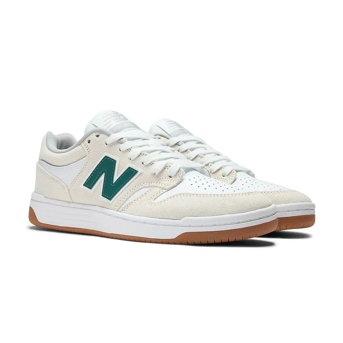 Numeric 480 'White Green' Durable Material Skate Cool