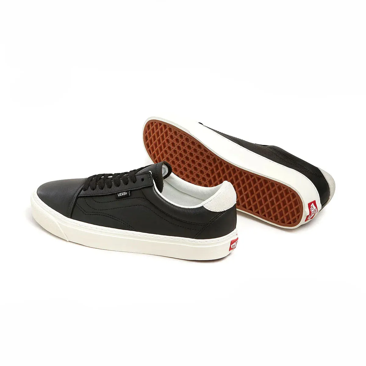 Arch Support Wellness Seekers Shiny Tone Old Skool Lux 'Black'