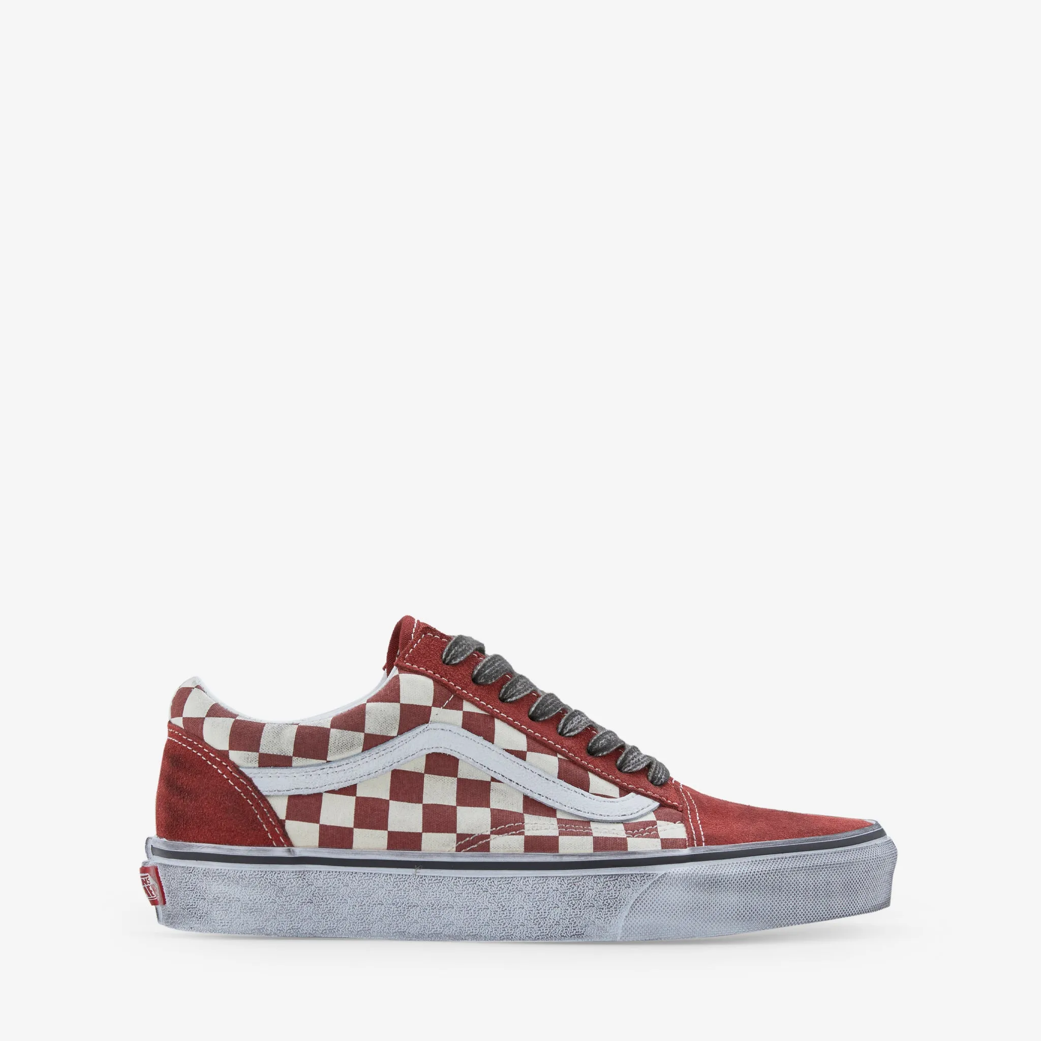 Urban Pace Old Skool Stressed Red | White