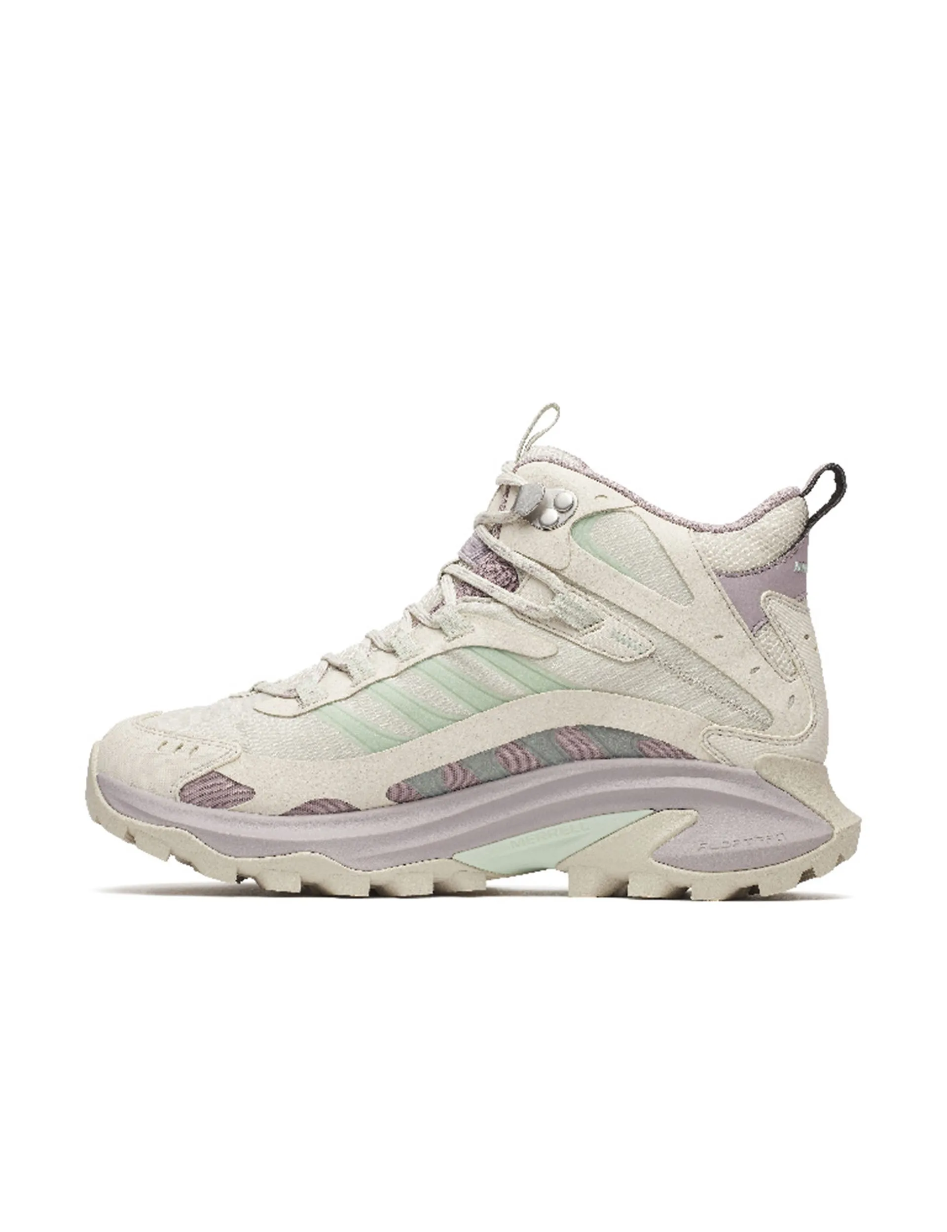 Moab Speed 2 Mid Gore-Tex - Greige adjustable strap shoes running in cold tracks shoes