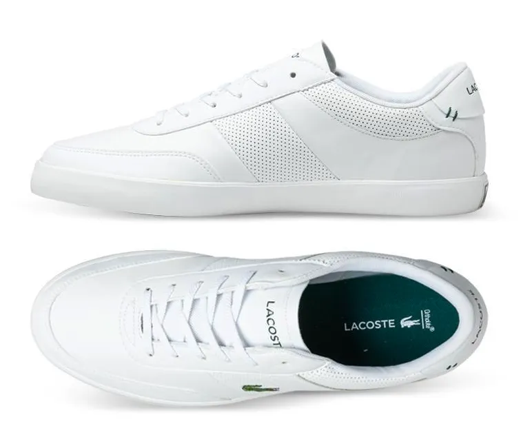 Summer Vibe Men's Lacoste Court Master 0120 1 CMA (White)
