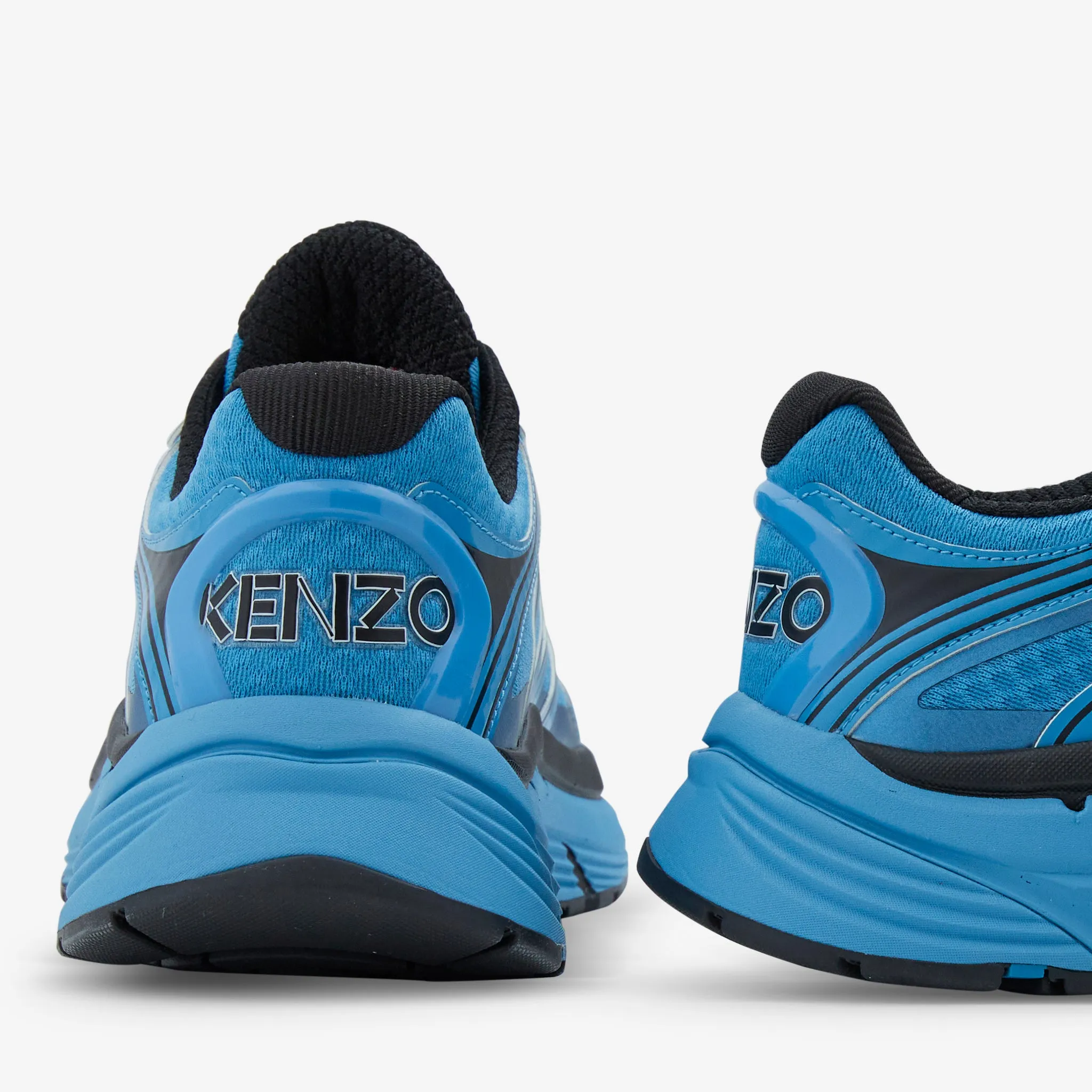 KENZO-PACE Trainers Duck Blue Woven TPU Cage