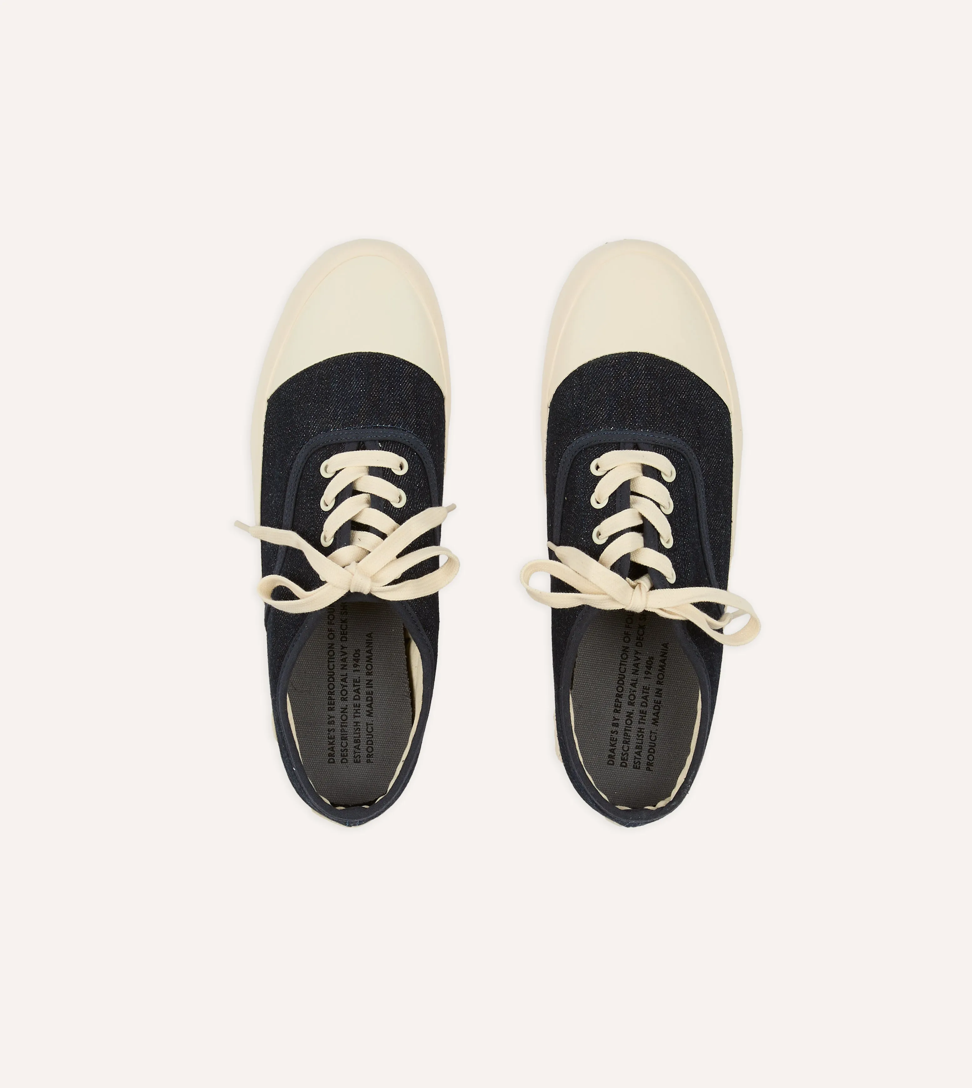 Drake's By Reproduction of Found Denim Military Trainer Budget