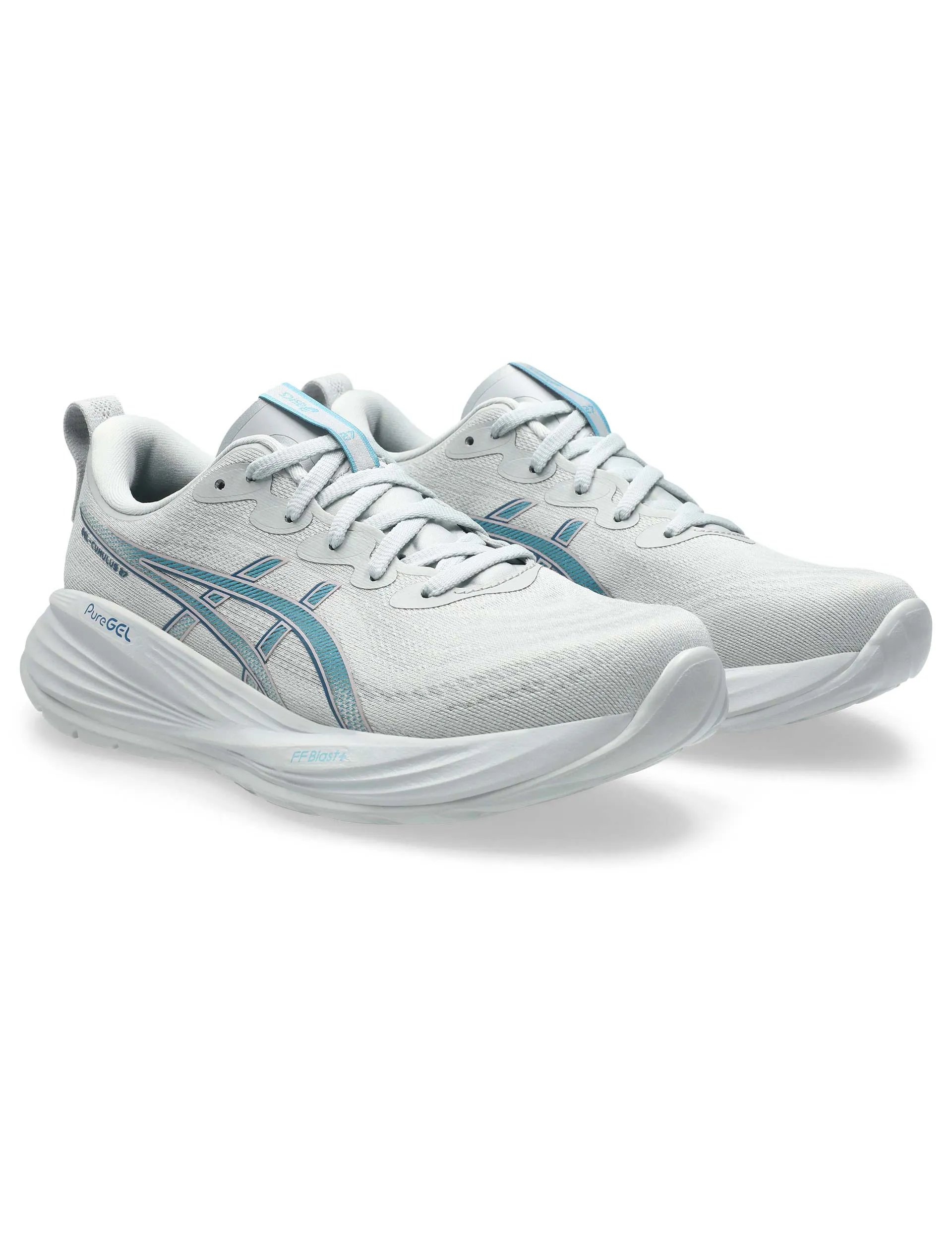 Gel-Cumulus 27 - Concrete/Winter Sea polyester - feature shoes