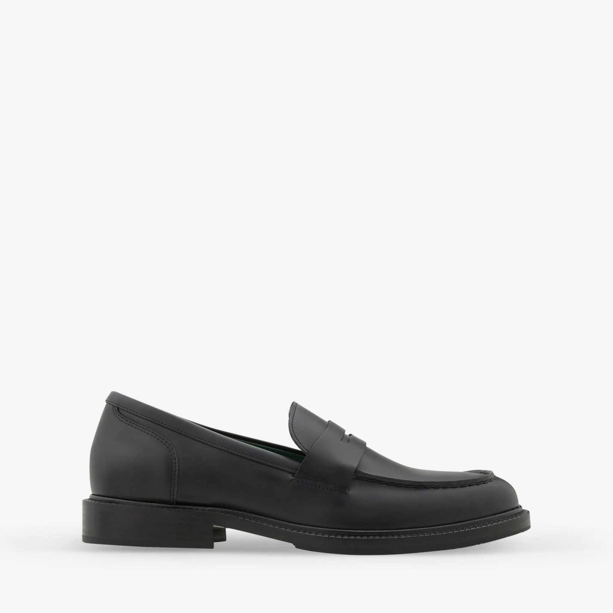 Casual Wear Wood Hike Women's Townee Penny Loafer Black Polido Leather