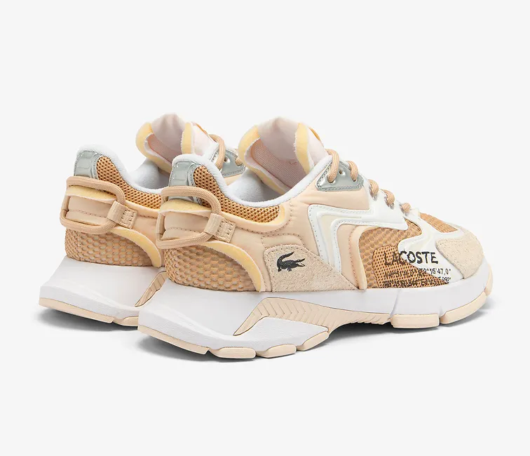 Men??s Lacoste L003 Neo 124 5 SMA (Light Tan/White) Short Trip Arch   Support