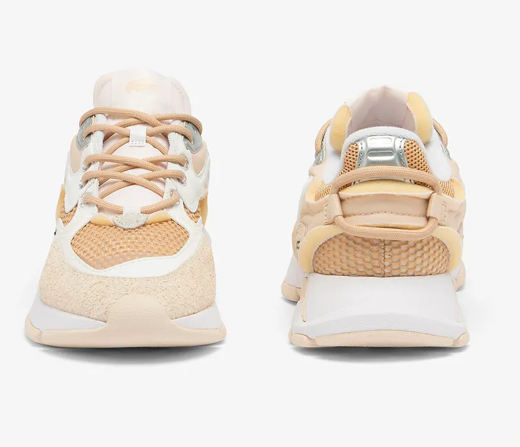 Men??s Lacoste L003 Neo 124 5 SMA (Light Tan/White) Classic Touch