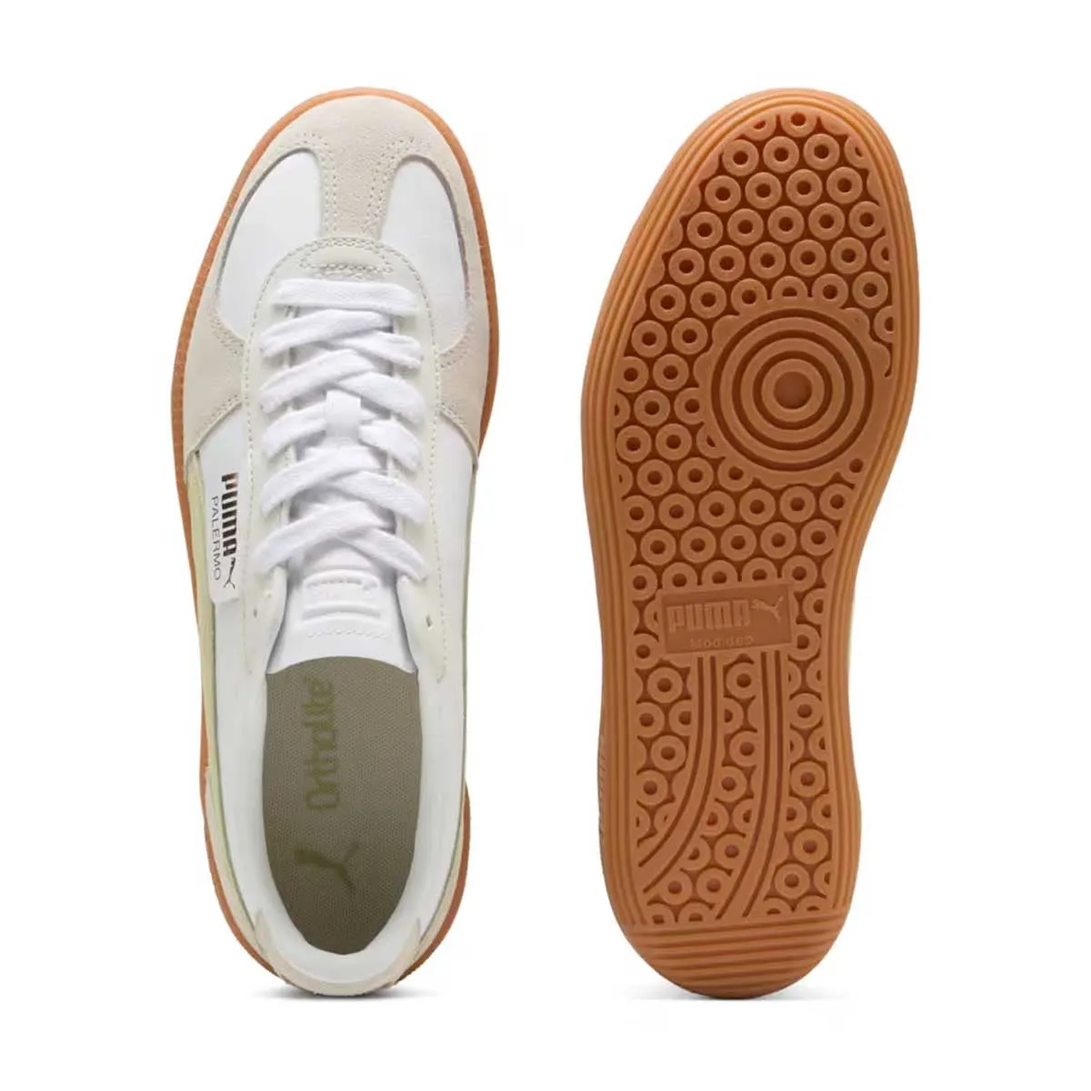 Grip Strong Spring Bloom Palermo Leather 'Puma White Pistachio Green'