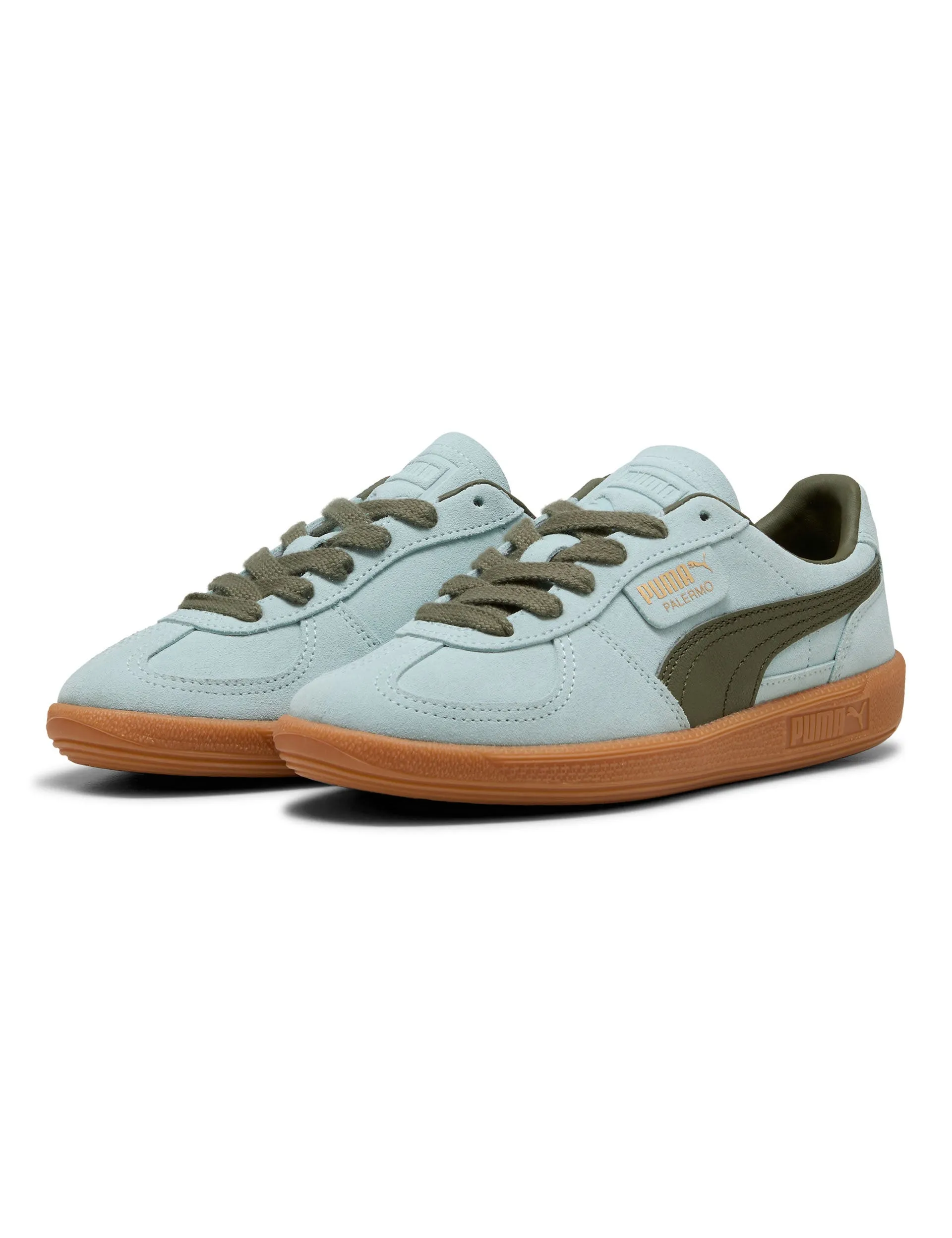Palermo Sneakers - Peaceful Blue/Loden Green Easy performance Rebound Midsole
