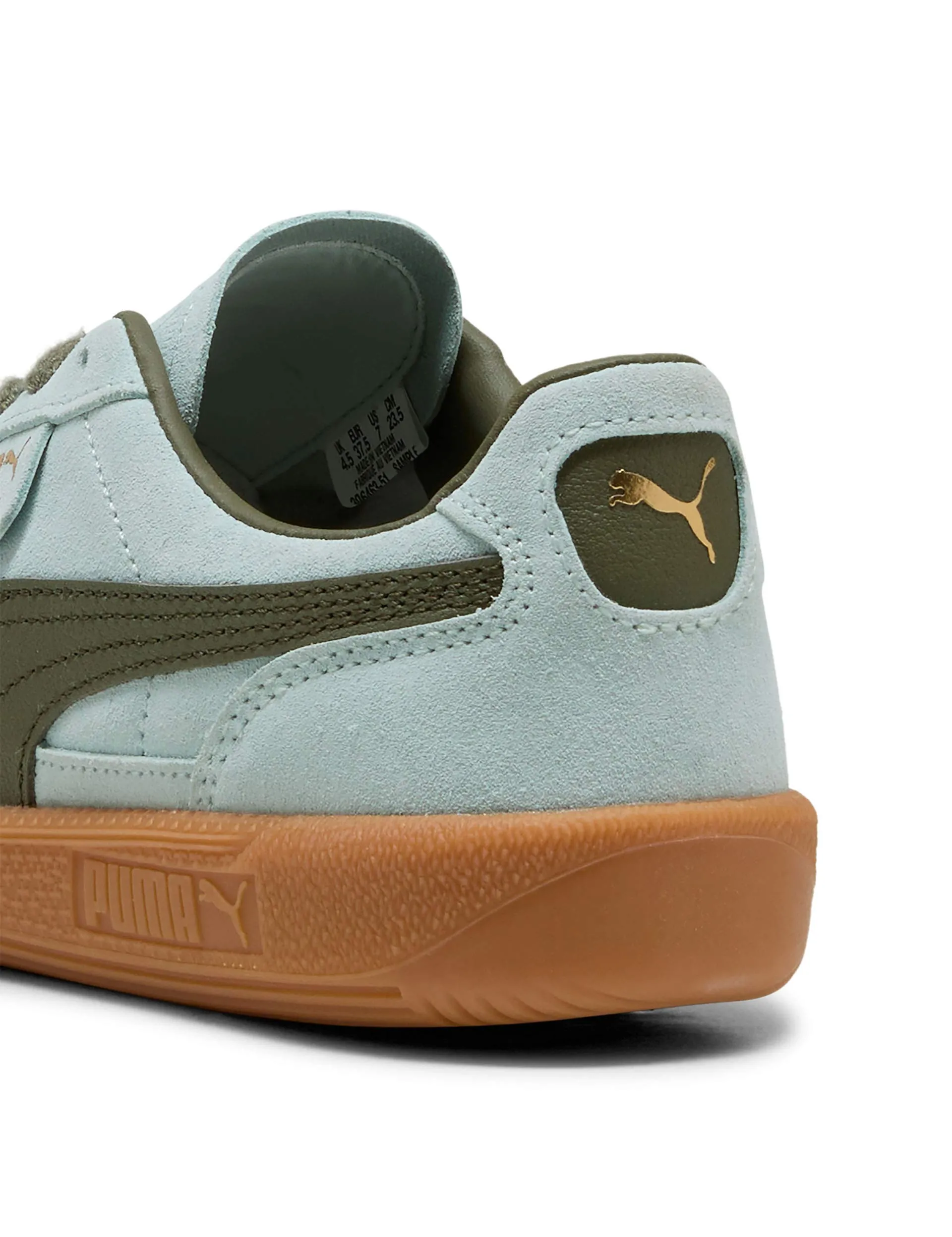 Comfortable ankle Snack Run Palermo Sneakers - Peaceful Blue/Loden Green