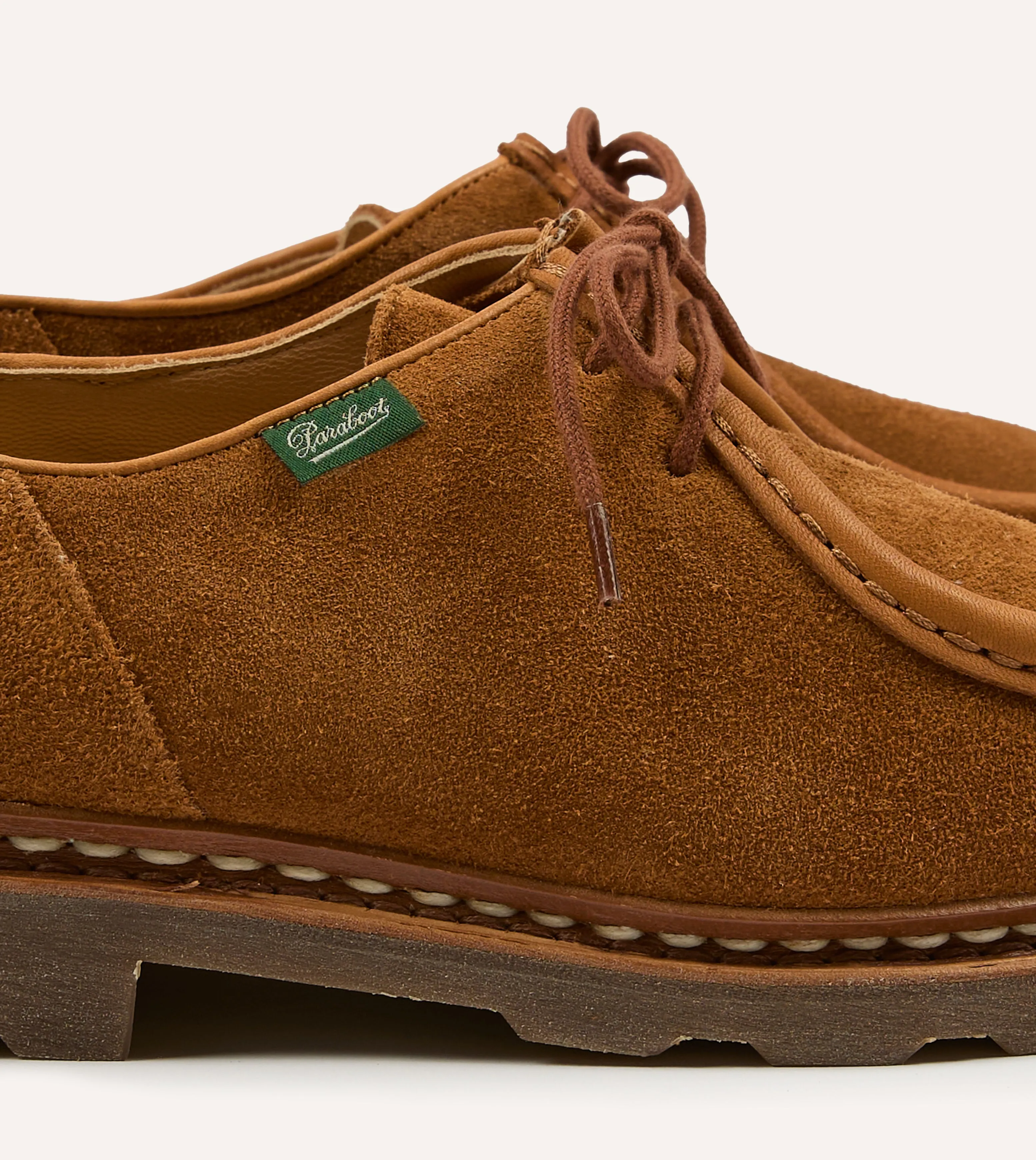 Aerobic Paraboot Michael Whiskey Suede Derby Shoe
