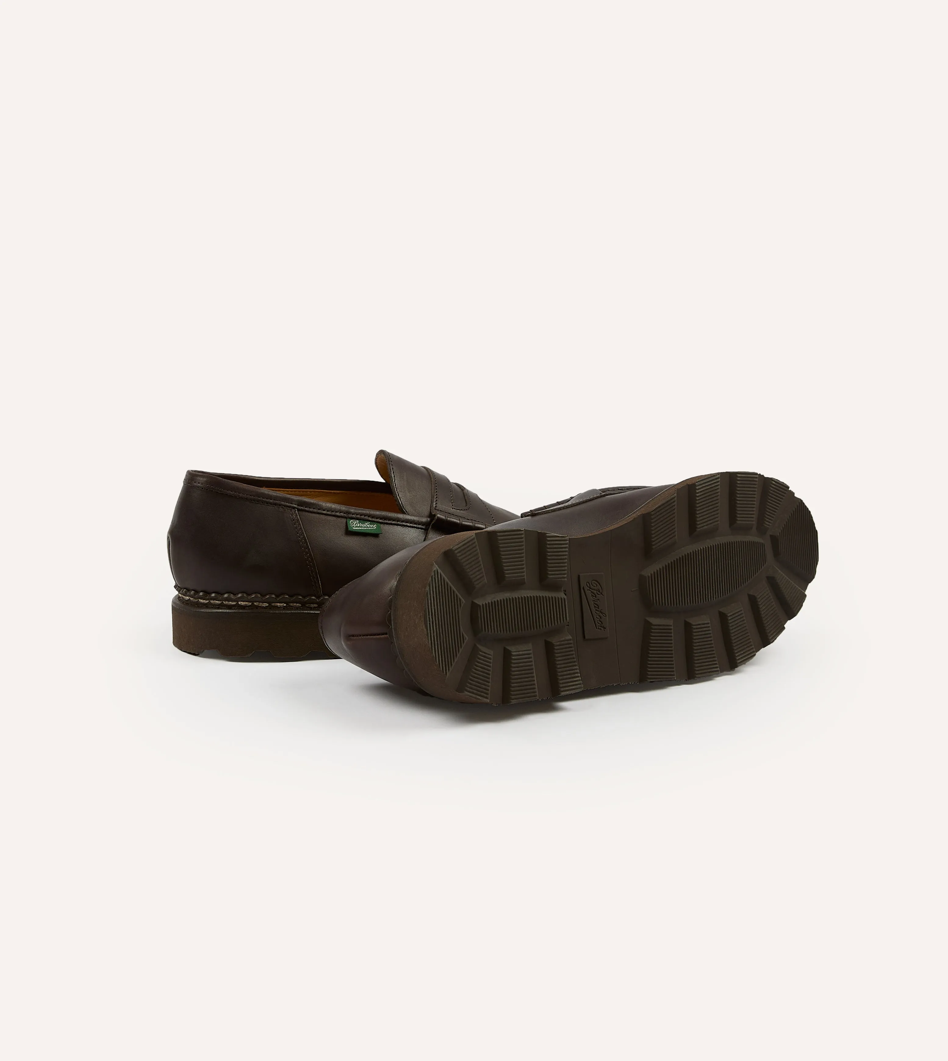 Paraboot Reims Brown Leather Loafer Easy to Wear moccasins