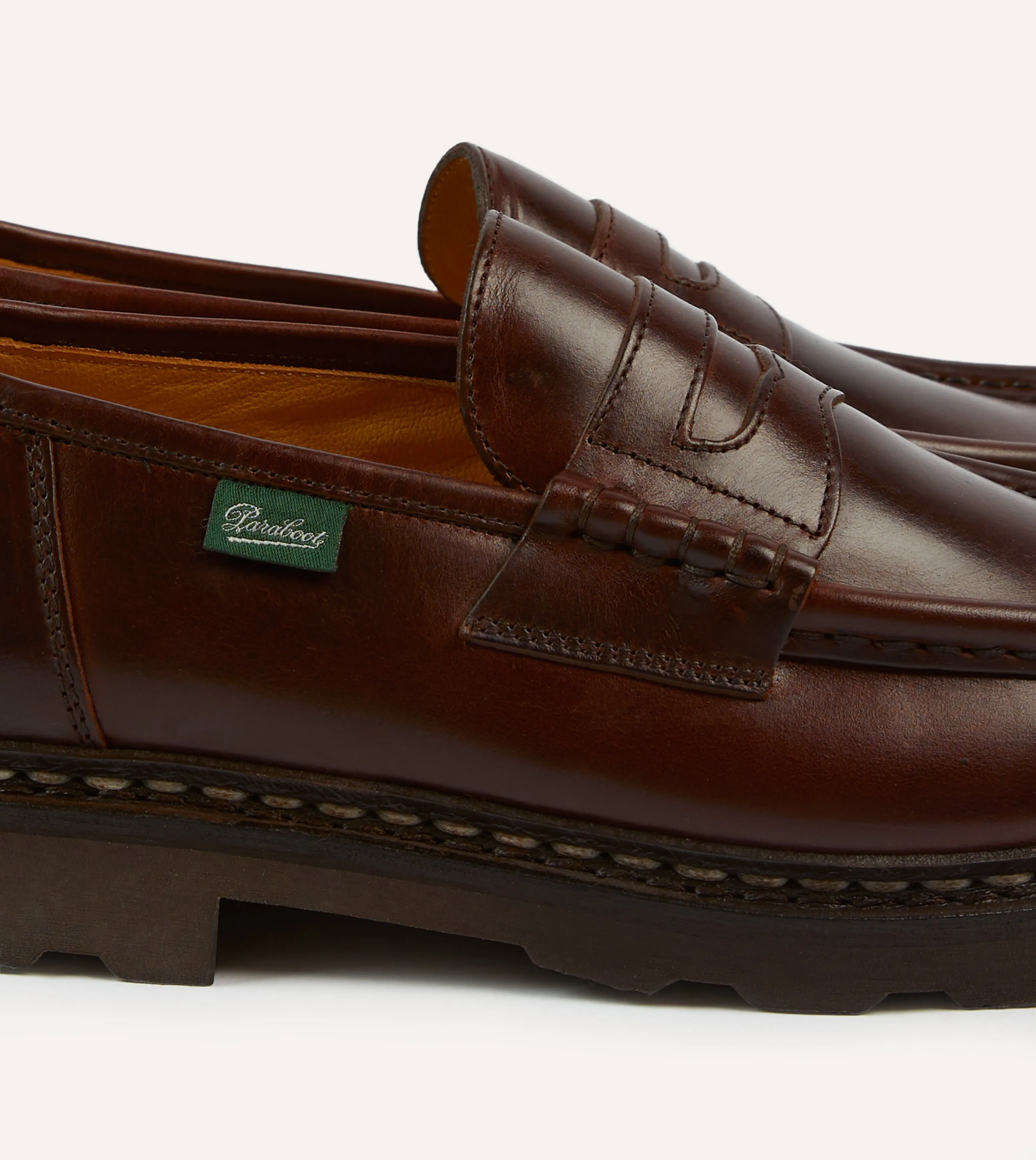 Paraboot Reims ??corce Leather Loafer basketball players - specific functions Elite Design