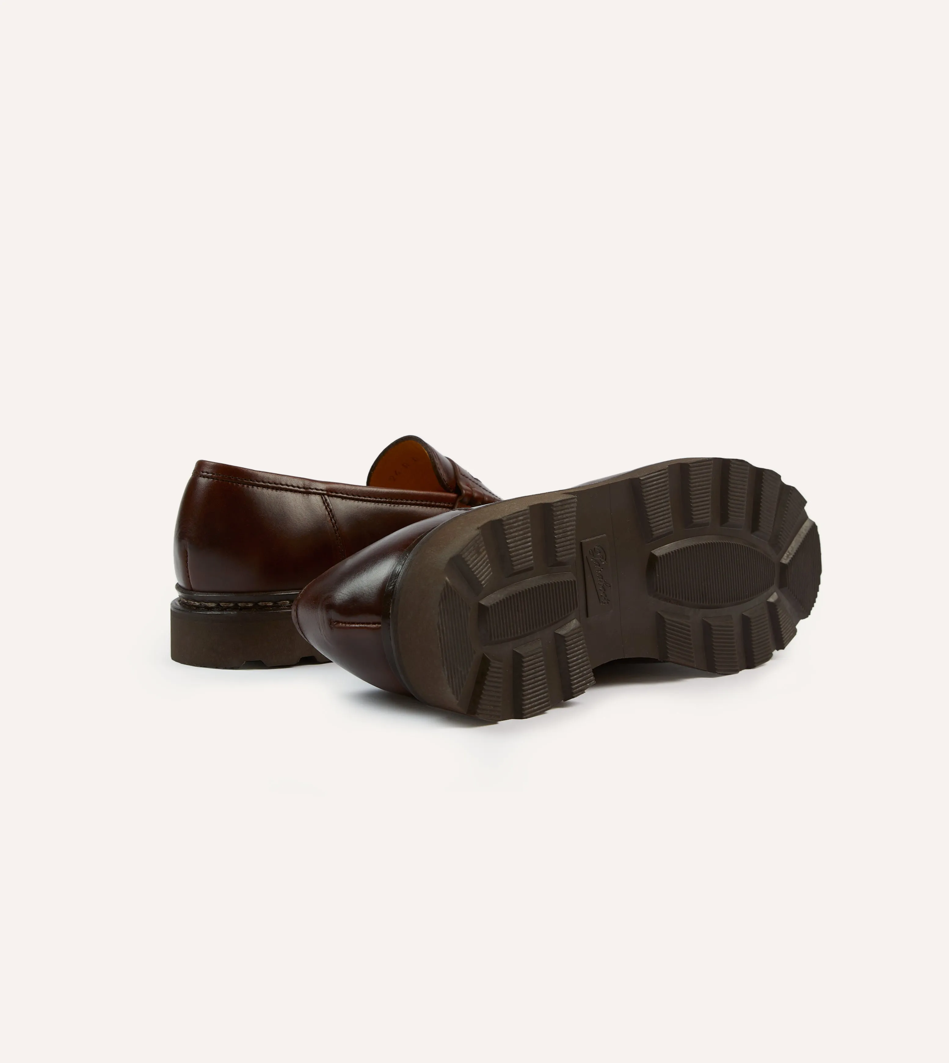 Paraboot Reims ??corce Leather Loafer plastic professionals