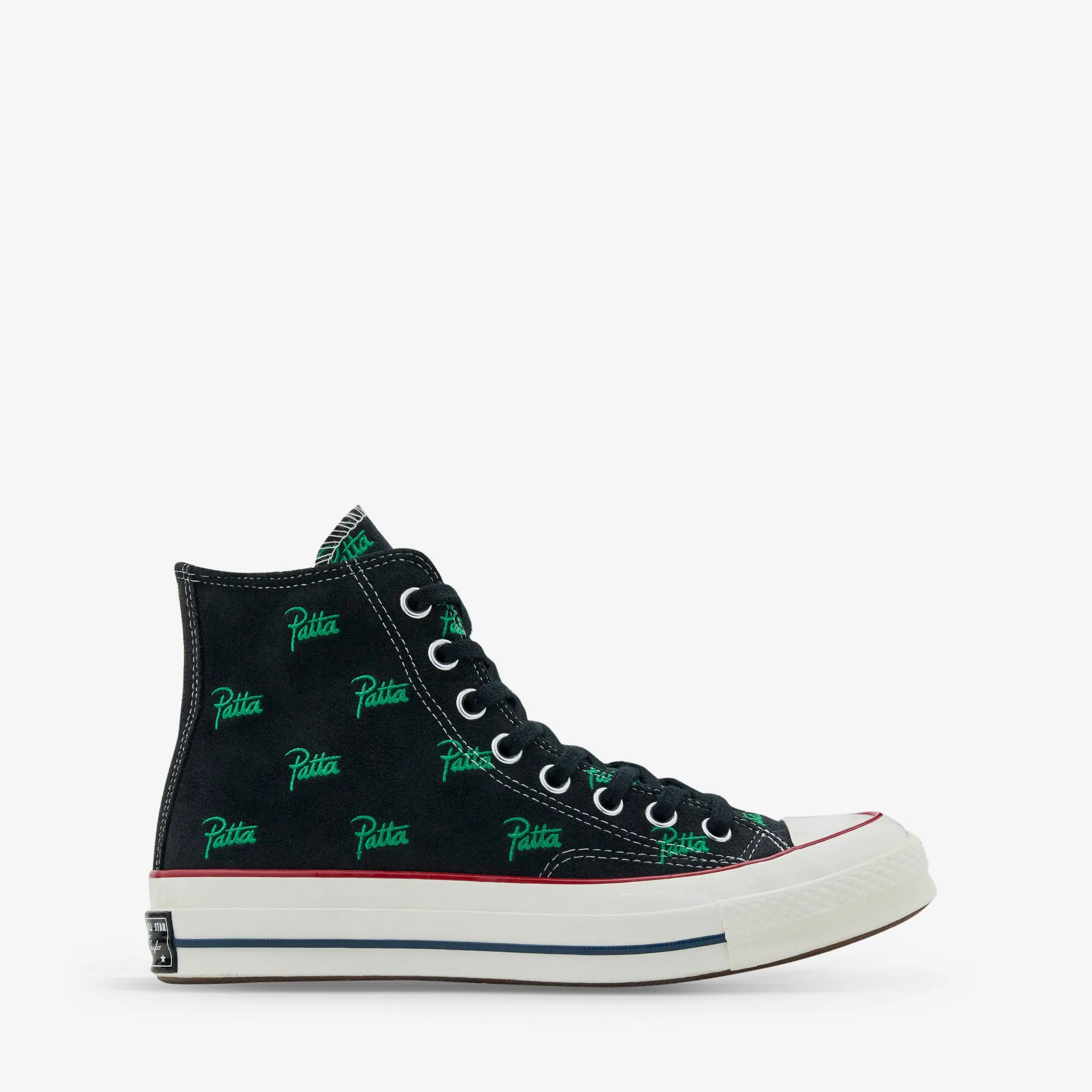 Metro Go Patta x Chuck '70 Hi Black | Jolly Green