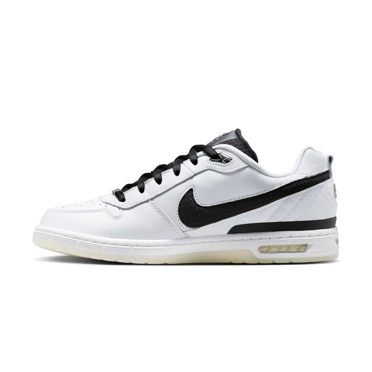 Wide Base   Paul Rodriguez SB Air Zoom Low QS 'White Black'