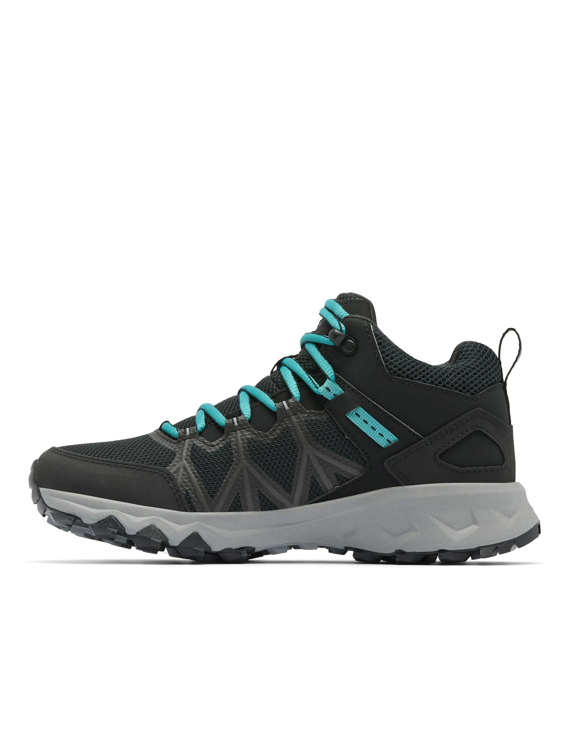 ankle sock Peakfreak II Mid Outdry Hiking Shoe - Black/Teal