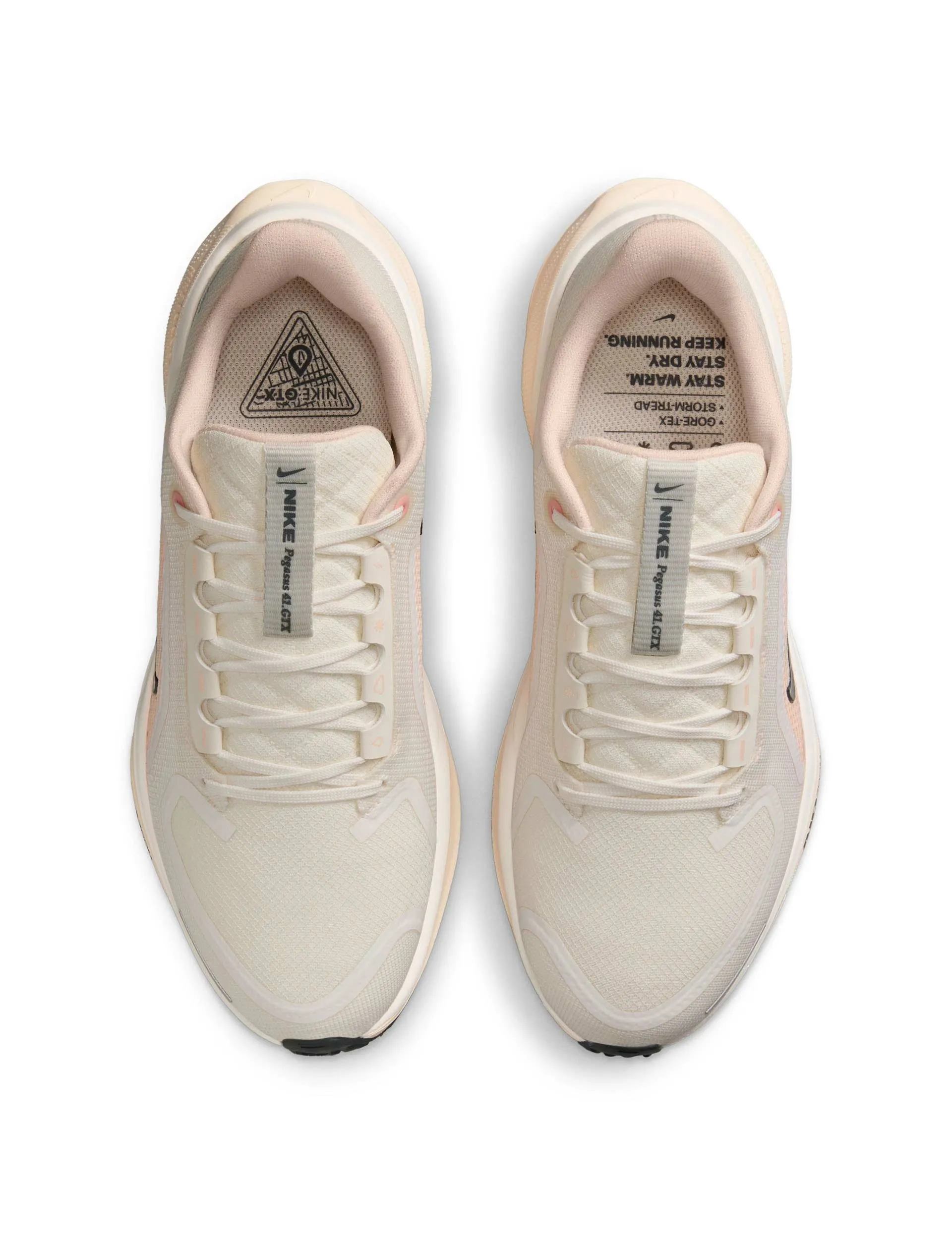 Summer running gear Pegasus 41 Gore-Tex Shoes - Sail/Guava Ice/Crimson Tint/Anthracite
