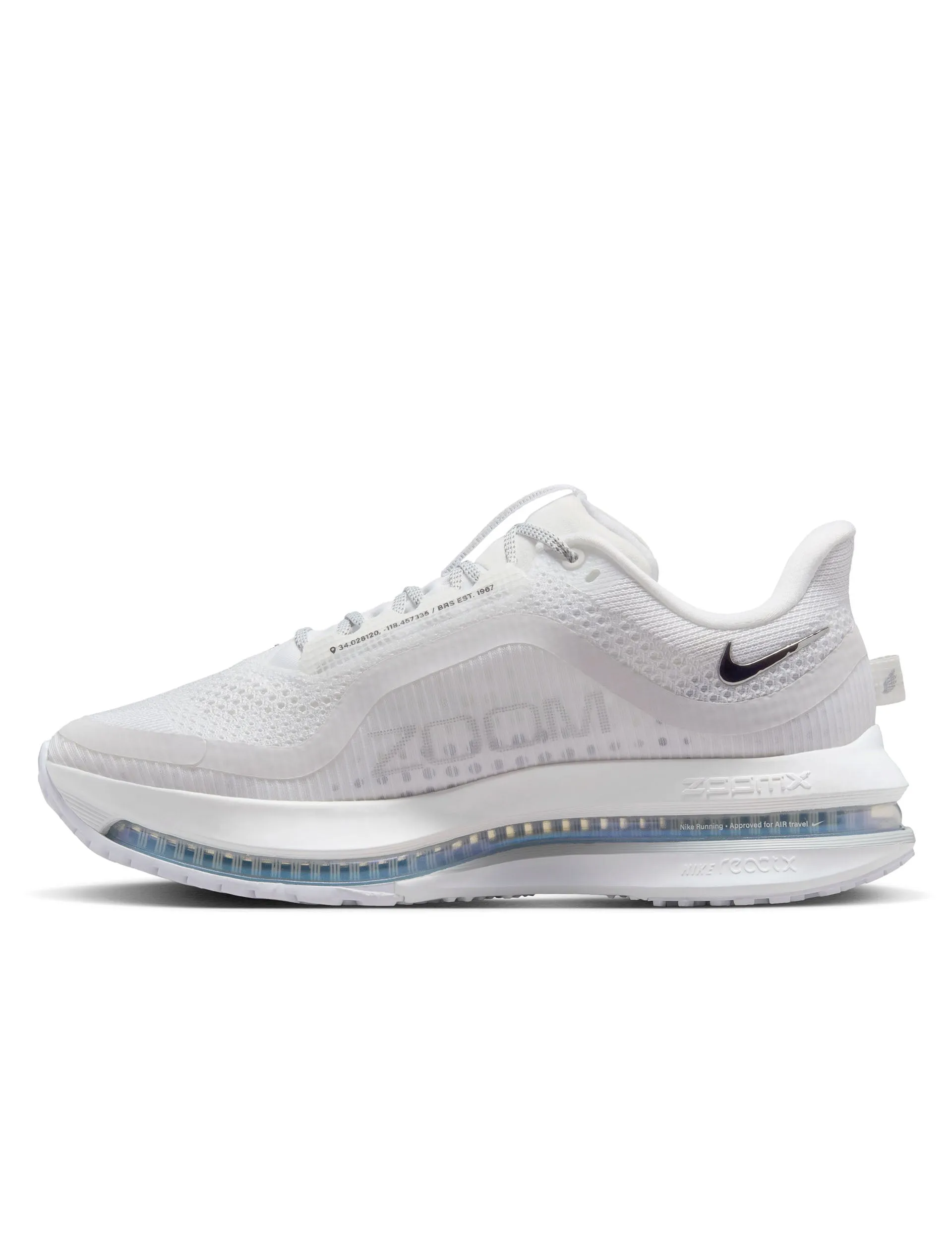 View Stop Pegasus Premium Shoes - White/Metallic Silver