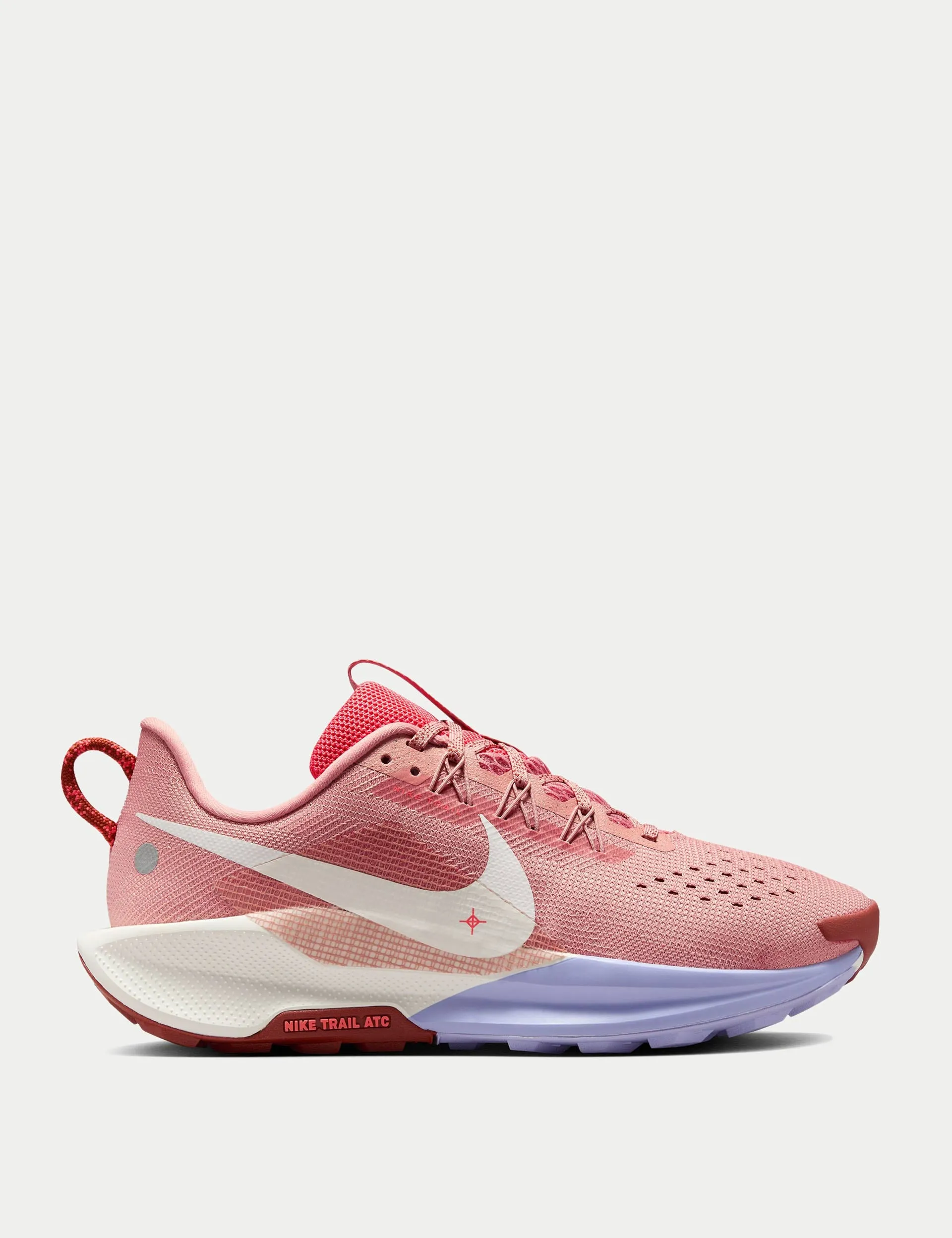 Smooth Touch Look Walk Pegasus Trail 5 Shoes - Red Stardust/Sail/Lilac Ice/Mars Stone