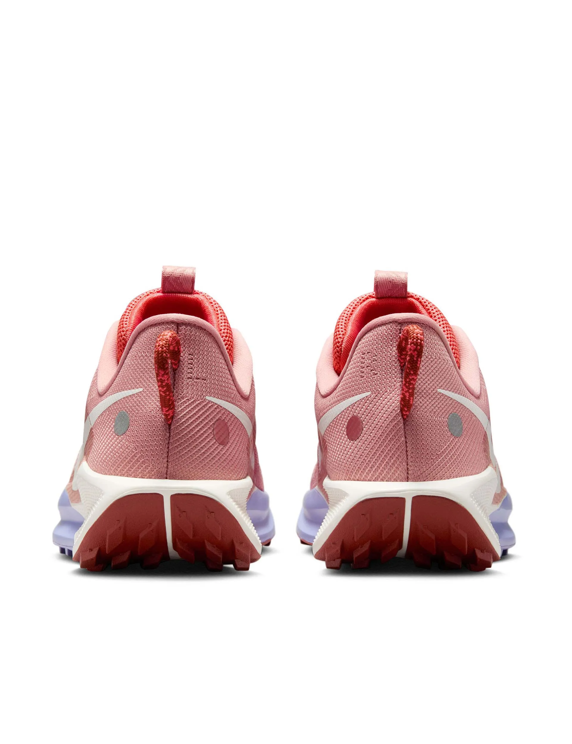 breathable mesh shoes stretchy upper shoes Pegasus Trail 5 Shoes - Red Stardust/Sail/Lilac Ice/Mars Stone