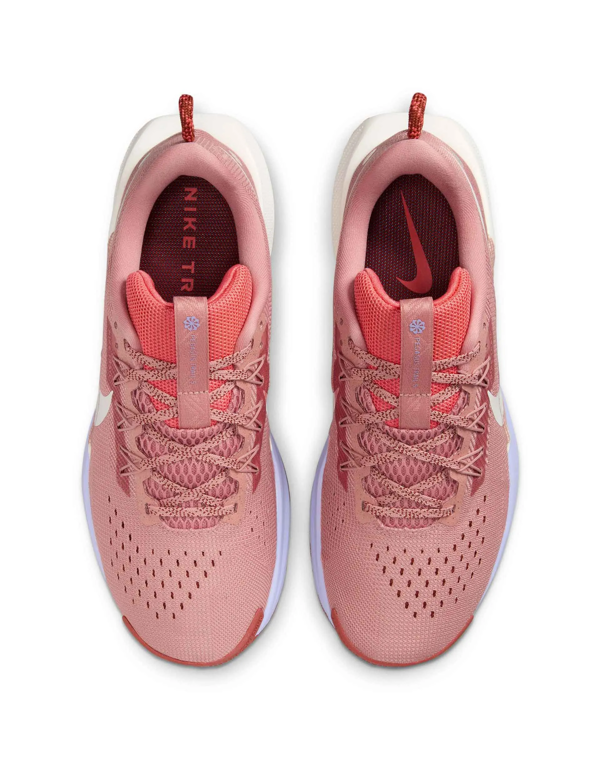 Pegasus Trail 5 Shoes - Red Stardust/Sail/Lilac Ice/Mars Stone anti - blister