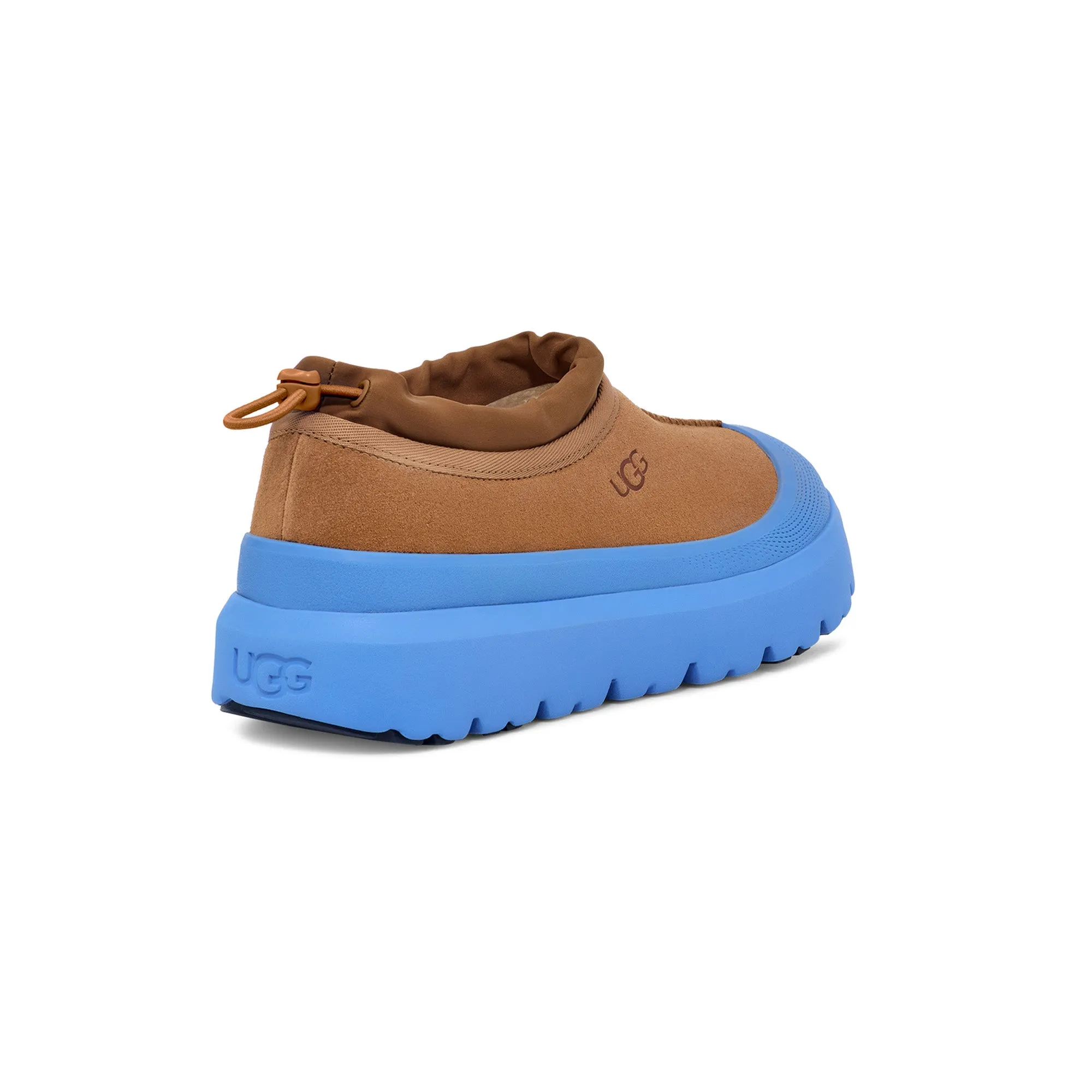 Padded Tongue Water-Resistant Slides UGG Tasman Weather Hybrid Slipper 'Chestnut Big Sky' (2024)