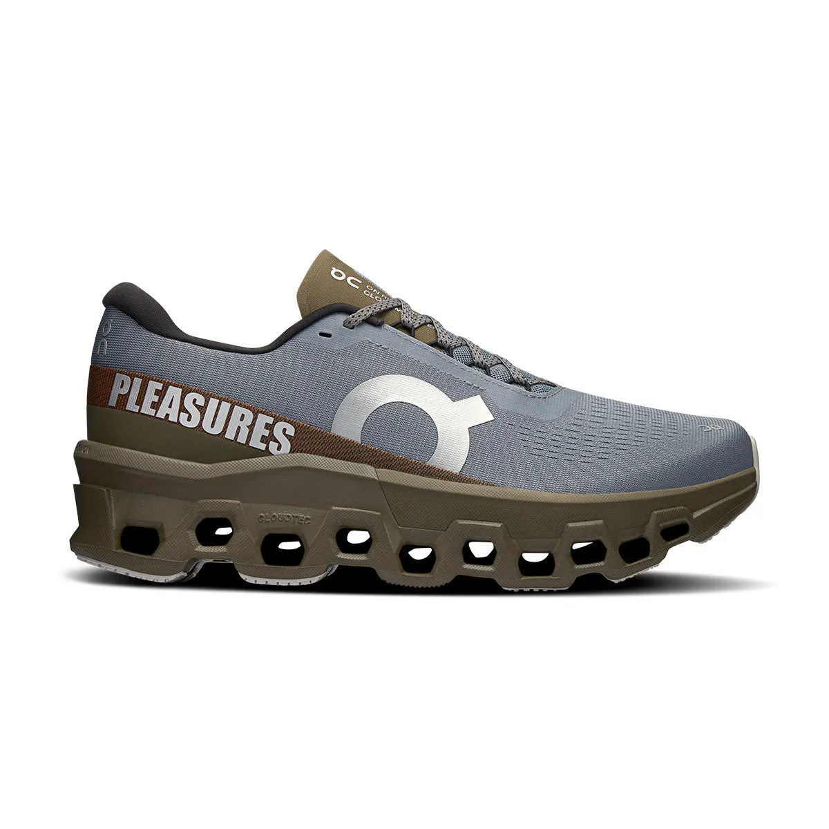 Neutral Base   PLEASURES   The LOOP Running Supply Cloudmonster 2 'Mist Olive'