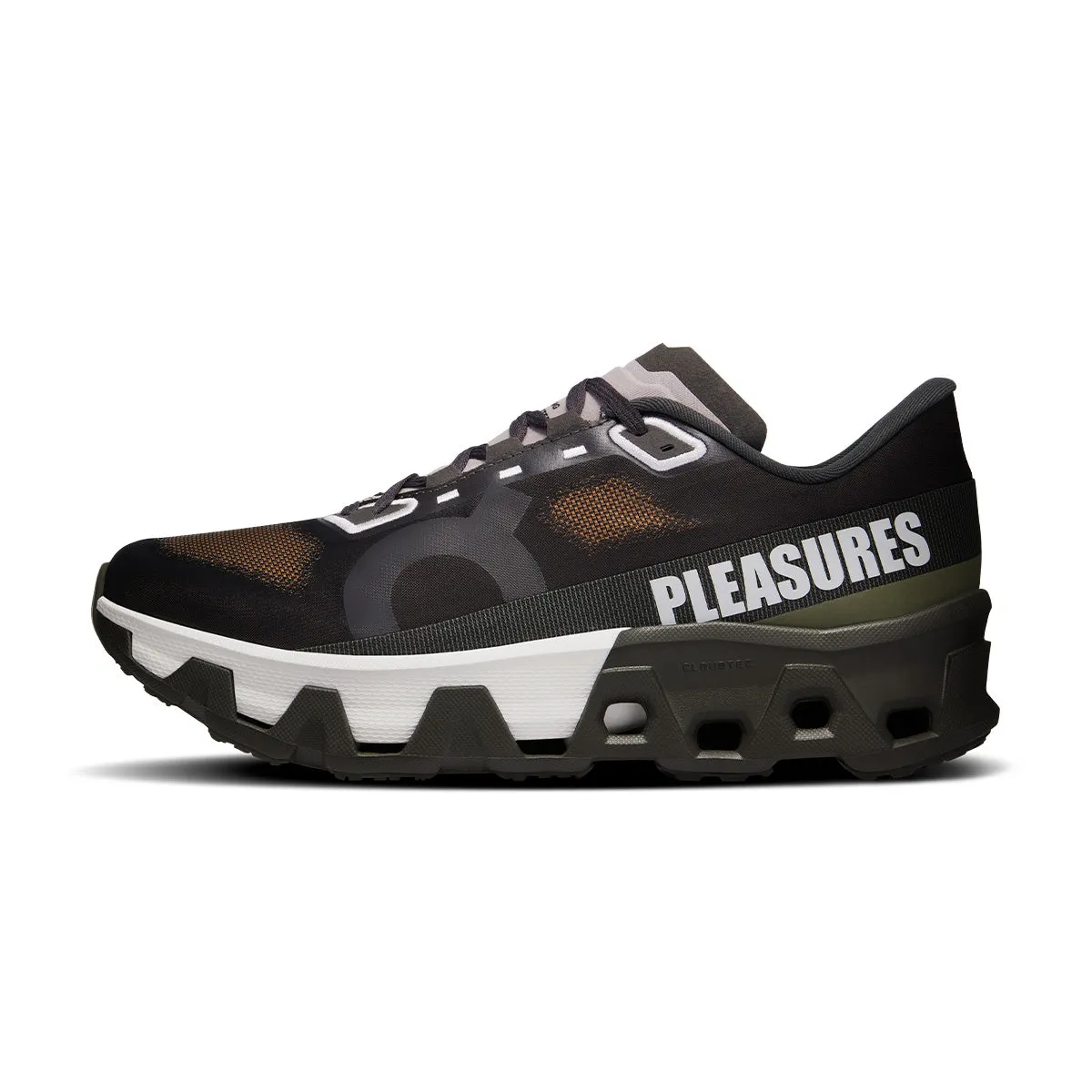 Strong Step Photo Glam   PLEASURES   The LOOP Running Supply Cloudmonster Hyper 'Expresso Elk'