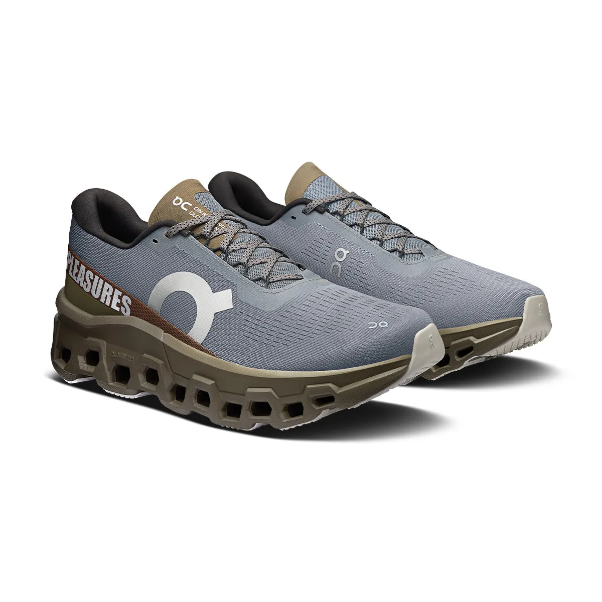 Mid Top Heat Free   PLEASURES   The LOOP Running Supply Wmns Cloudmonster 2 'Mist Olive'