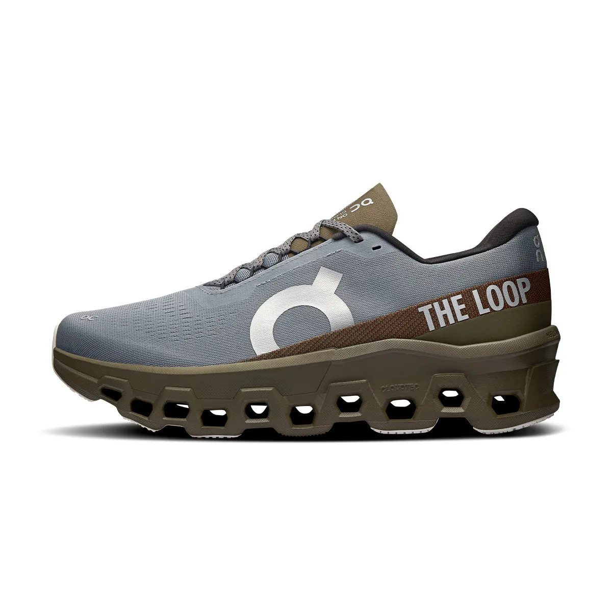   PLEASURES   The LOOP Running Supply Wmns Cloudmonster 2 'Mist Olive' Galaxy Tone