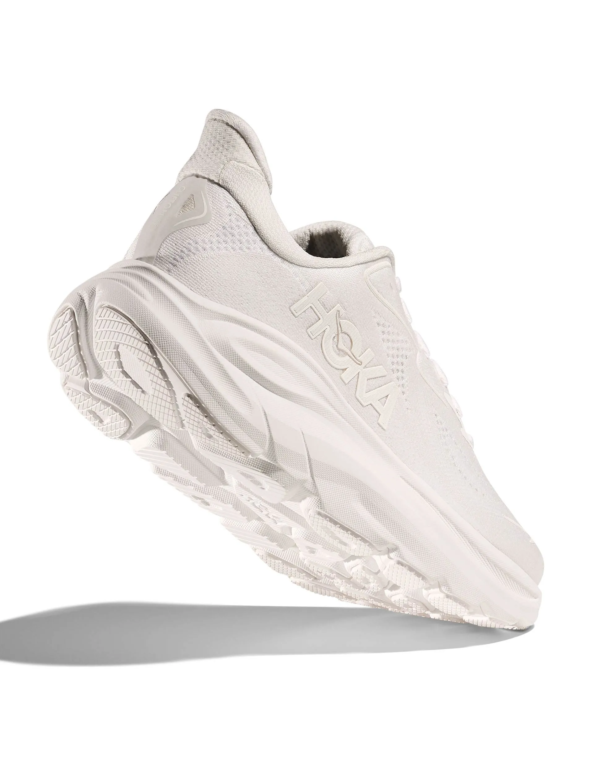Clifton 10 - White reflective - details shoes children's athletic shoes