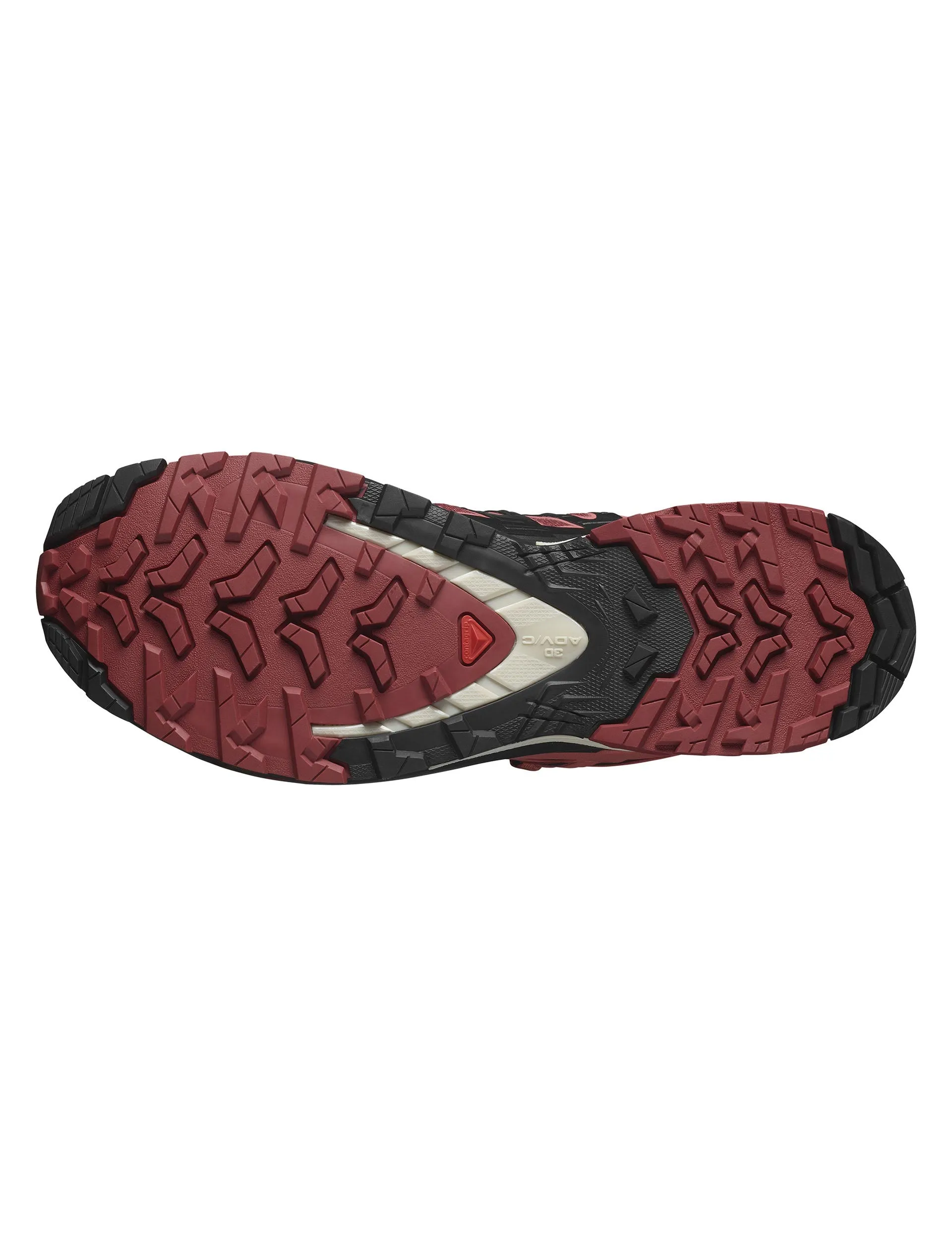 XA Pro 3D V9 Gore-Tex - Cow Hide/Black/Faded Rose Heel Counter Structure Cycling