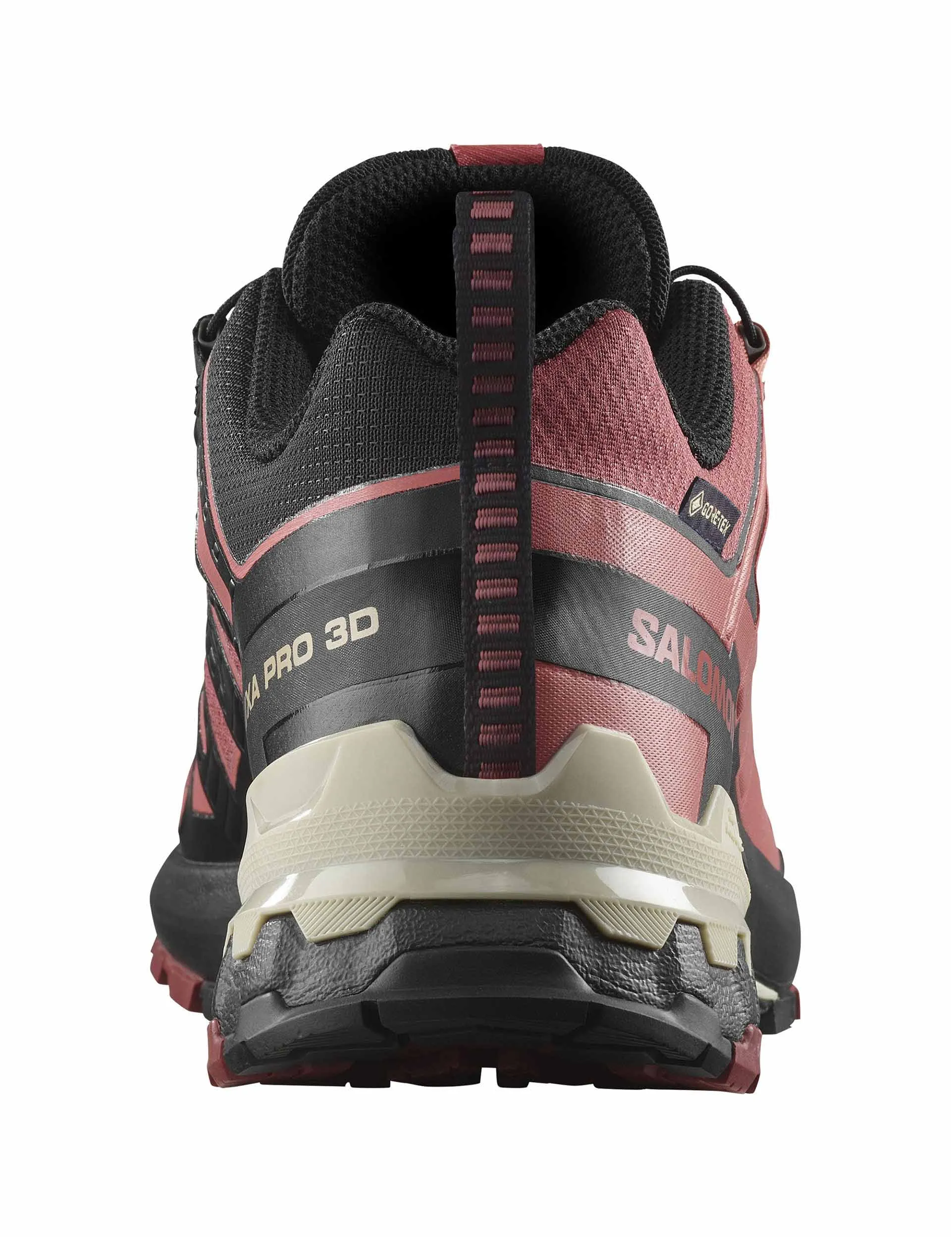 XA Pro 3D V9 Gore-Tex - Cow Hide/Black/Faded Rose Tension Dispersing Outsole Odor   Resistant
