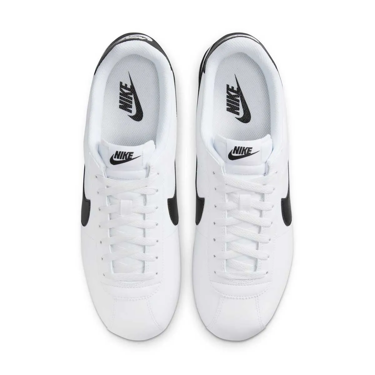 Wmns Cortez Leather 'White Black' Wet Land
