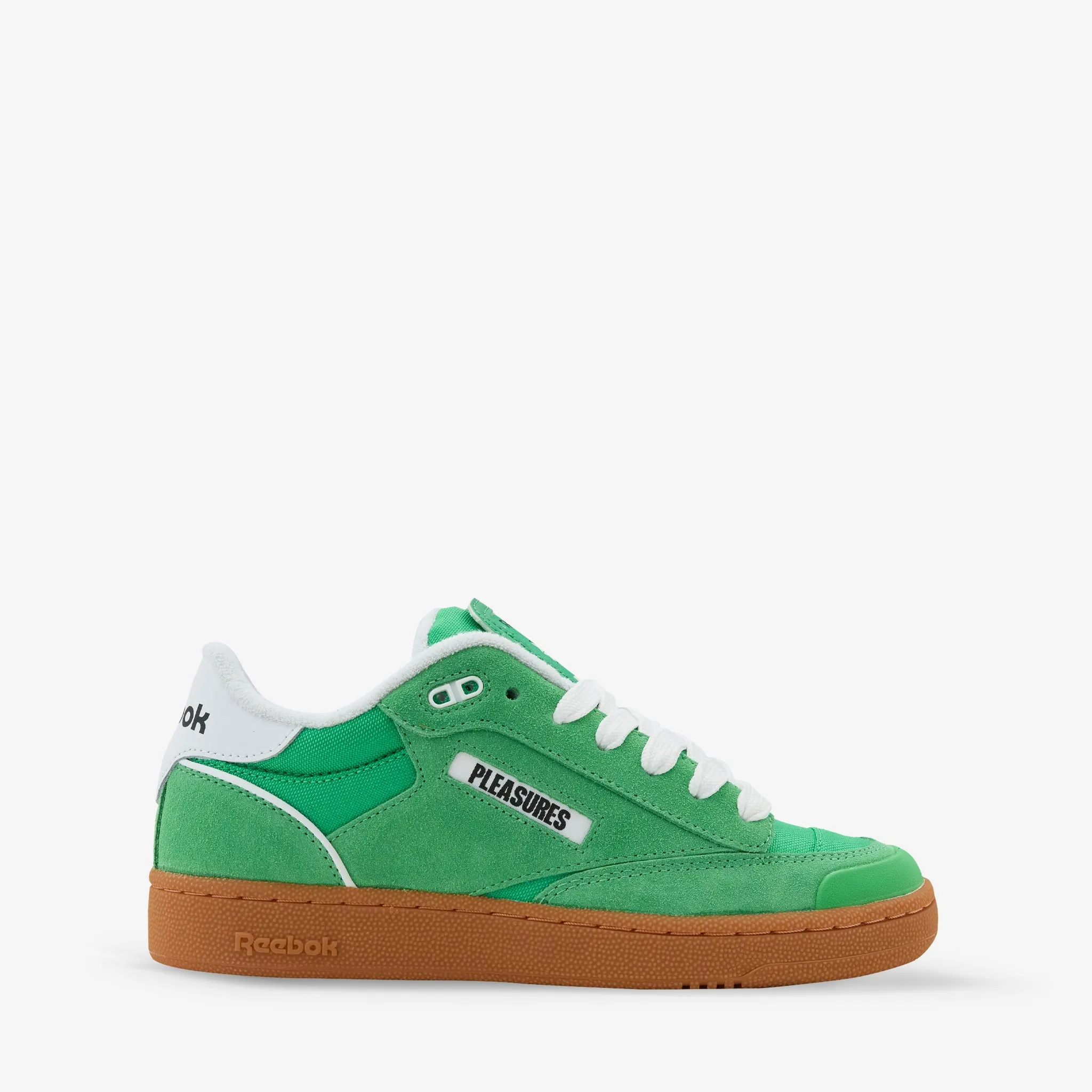 PLEASURES x Club C Bulc Sport Green | Green | White Adjustable Fit Step Free