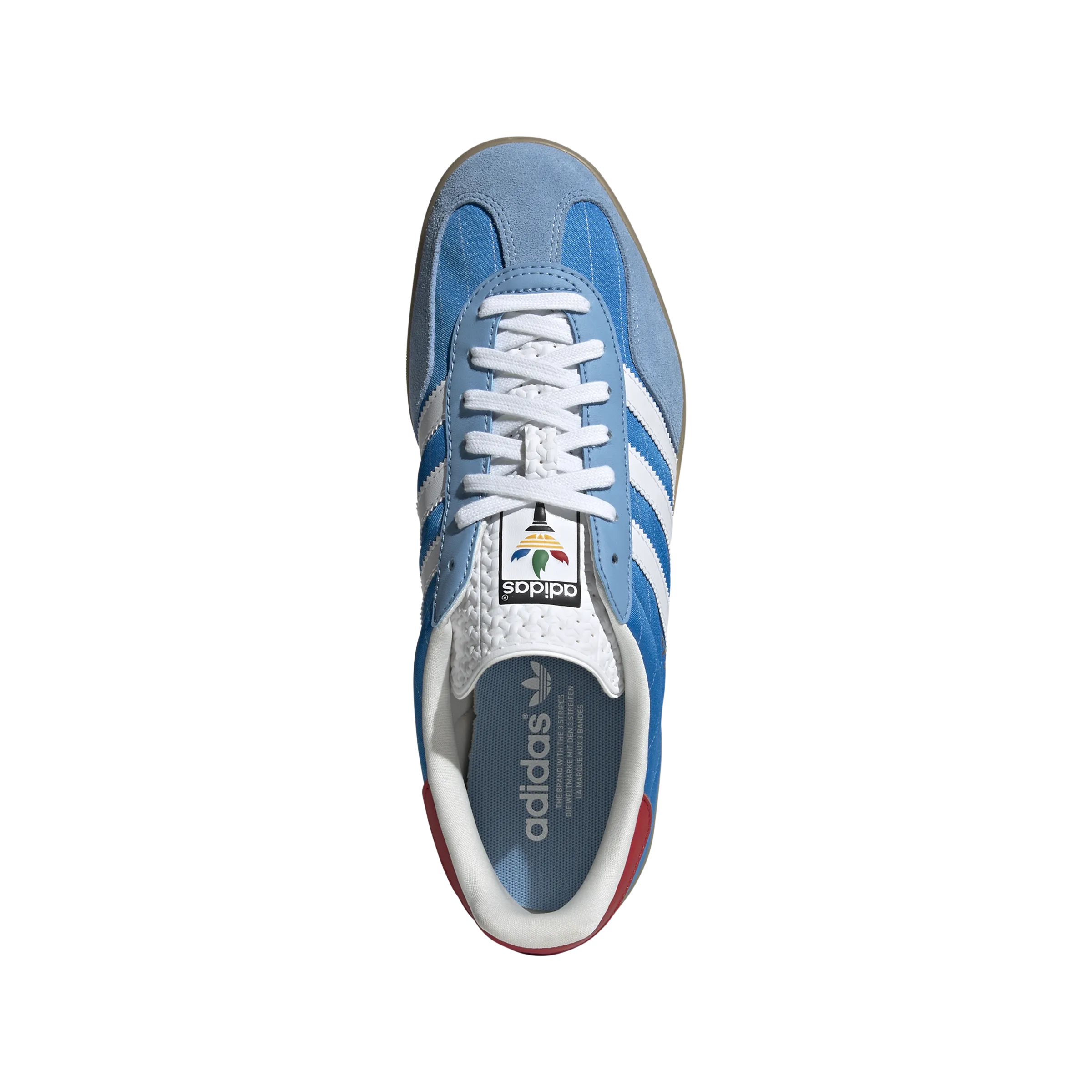 Gazelle Indoor 'Bright Blue White' Fashionable