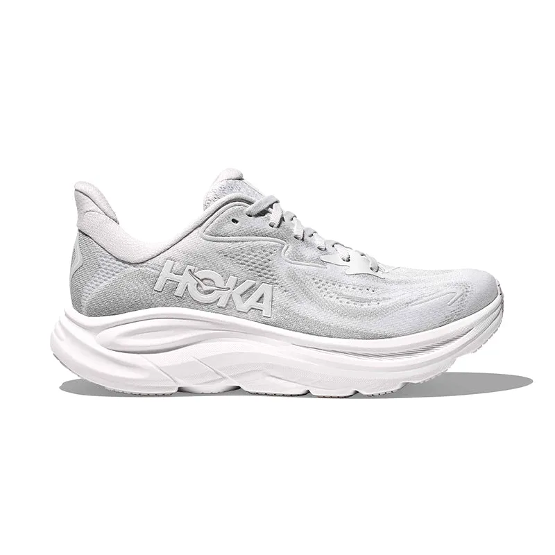 Women's Clifton 10 Cosmic Grey/Stardust Mizuno Wave PU midsole running shoes