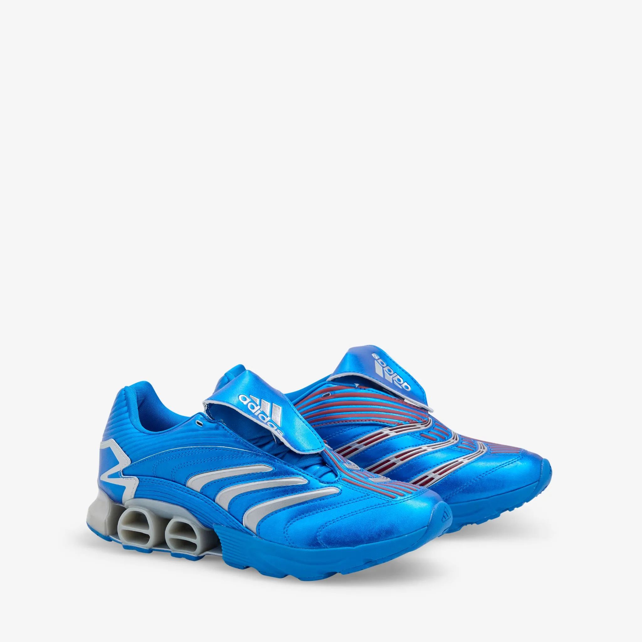 Pull on Flat Design Predator Megaride Shock Blue | Silver Metallic | Better Scarlet