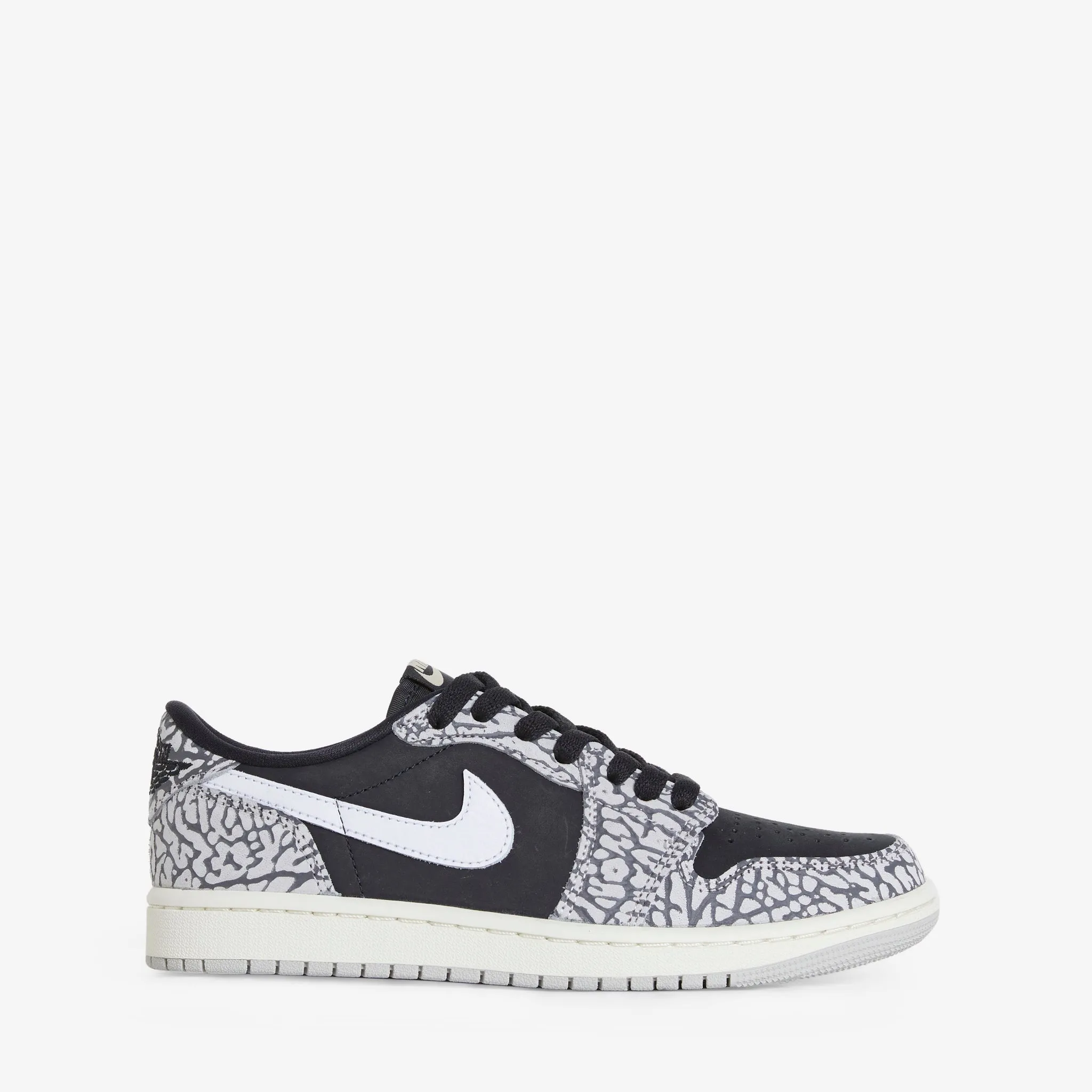 Women's Air Jordan 1 Low OG Black | Muslin | Tech Grey | White Fashionable Style Flexible