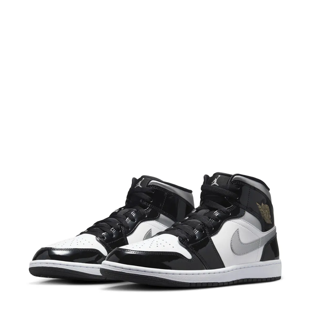 Layered Design adequate AJ 1 Mid - Mens