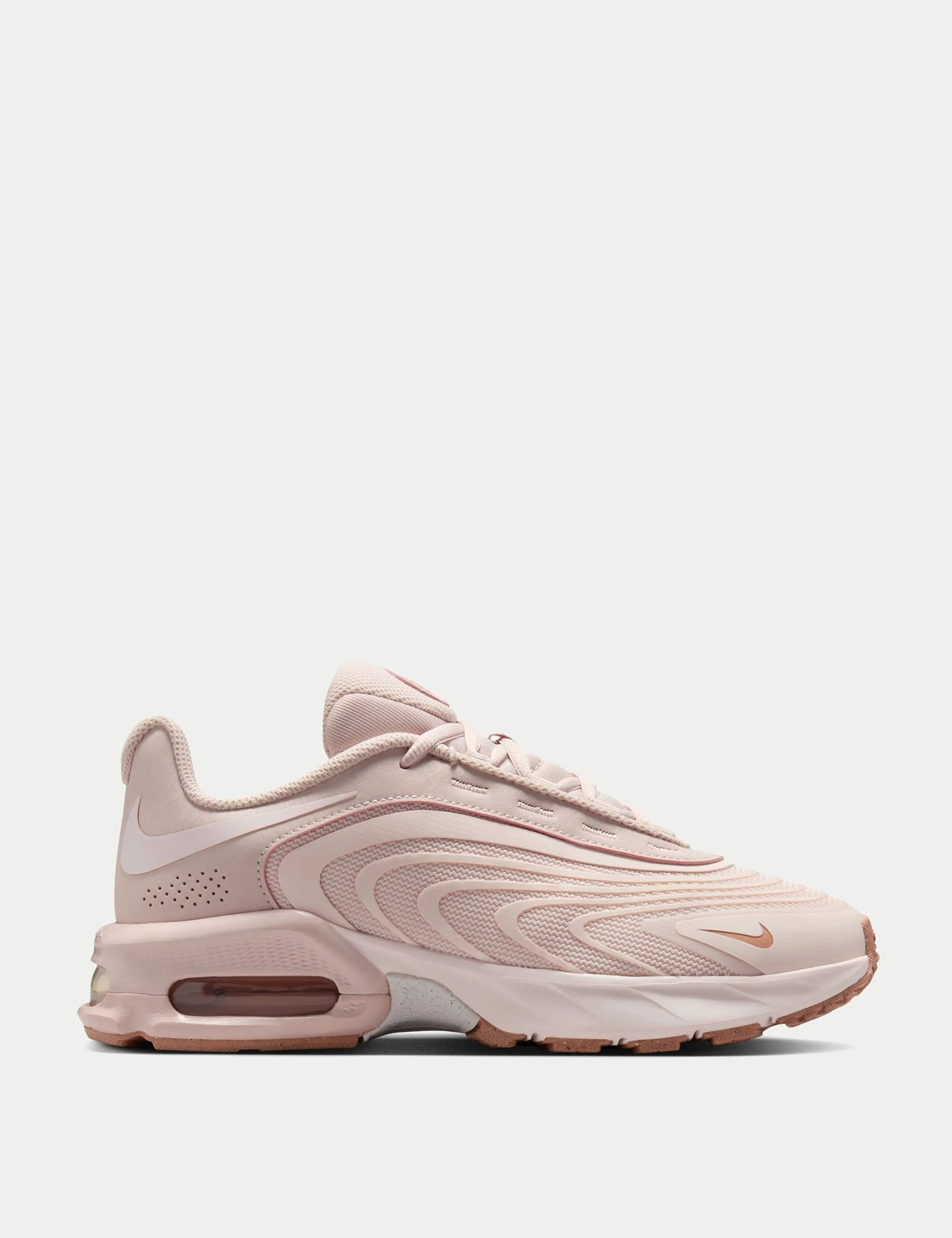 Air Max Fire Shoes - Silt Red/Rose Gold/Light Soft Pink Easy Walk Easy To Slip On